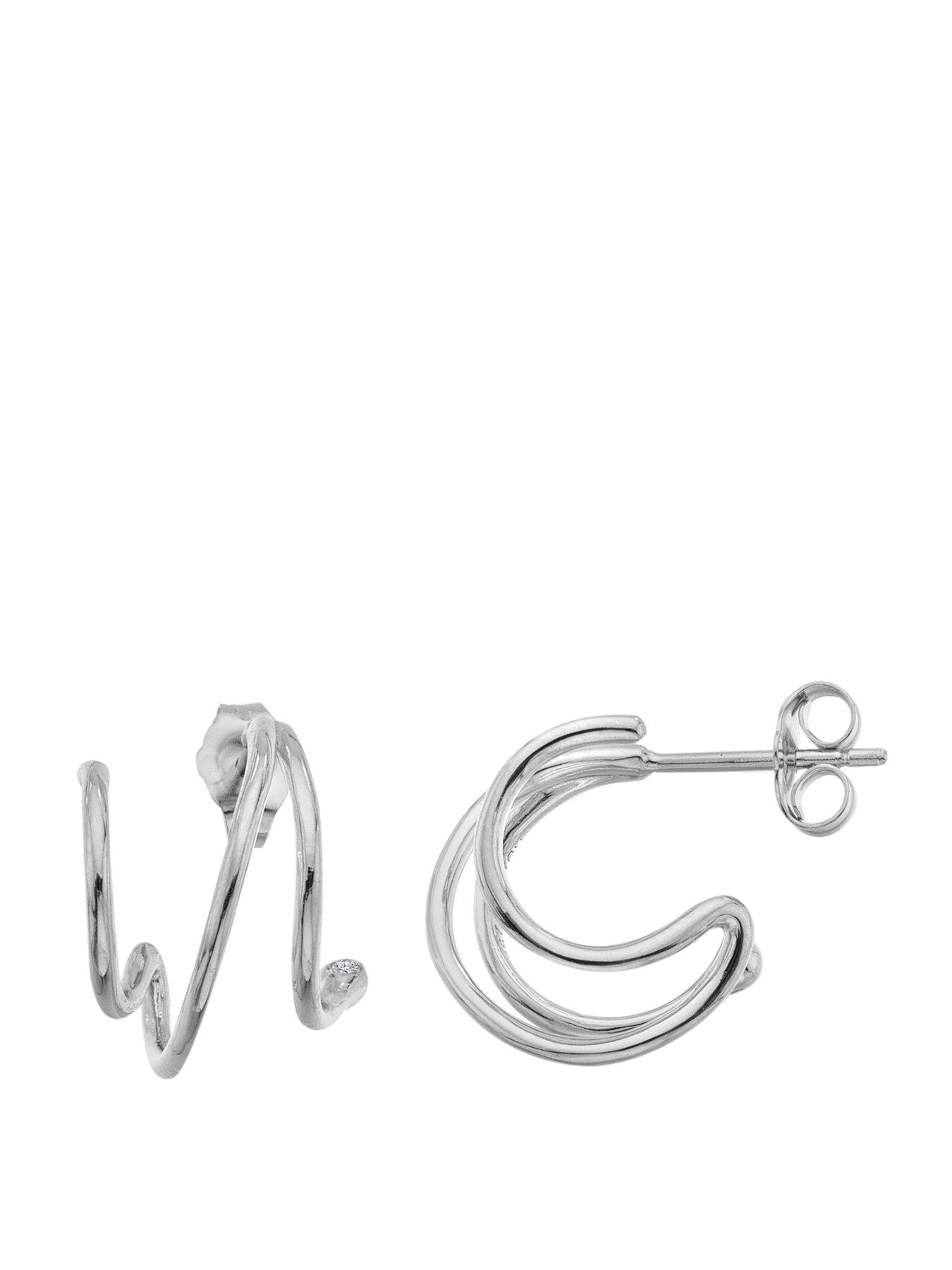  image of hot-diamonds-multi-strand-earrings