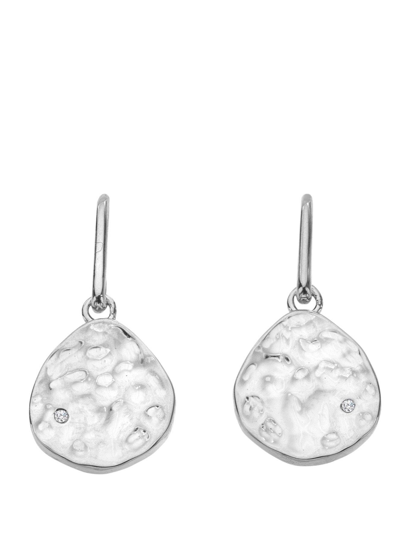 Image 1 of 3 of Hot Diamonds Marble Earrings