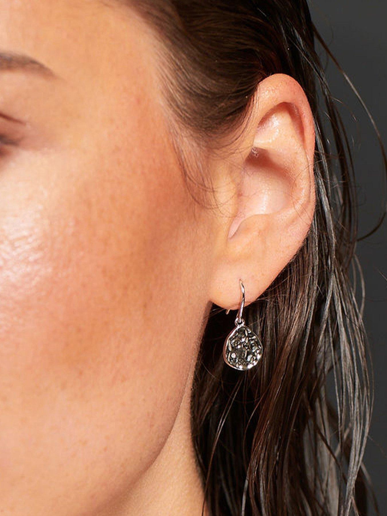 Image 3 of 3 of Hot Diamonds Marble Earrings