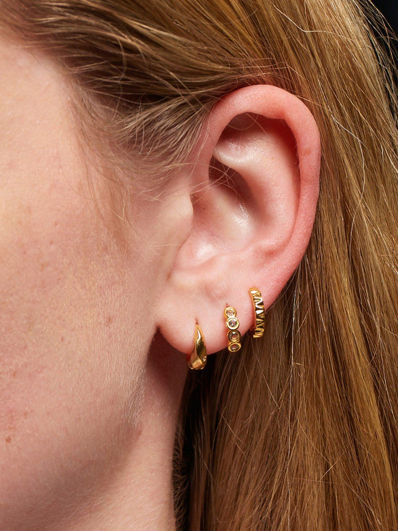  image of hot-diamonds-hd-x-ge-huggie-earrings