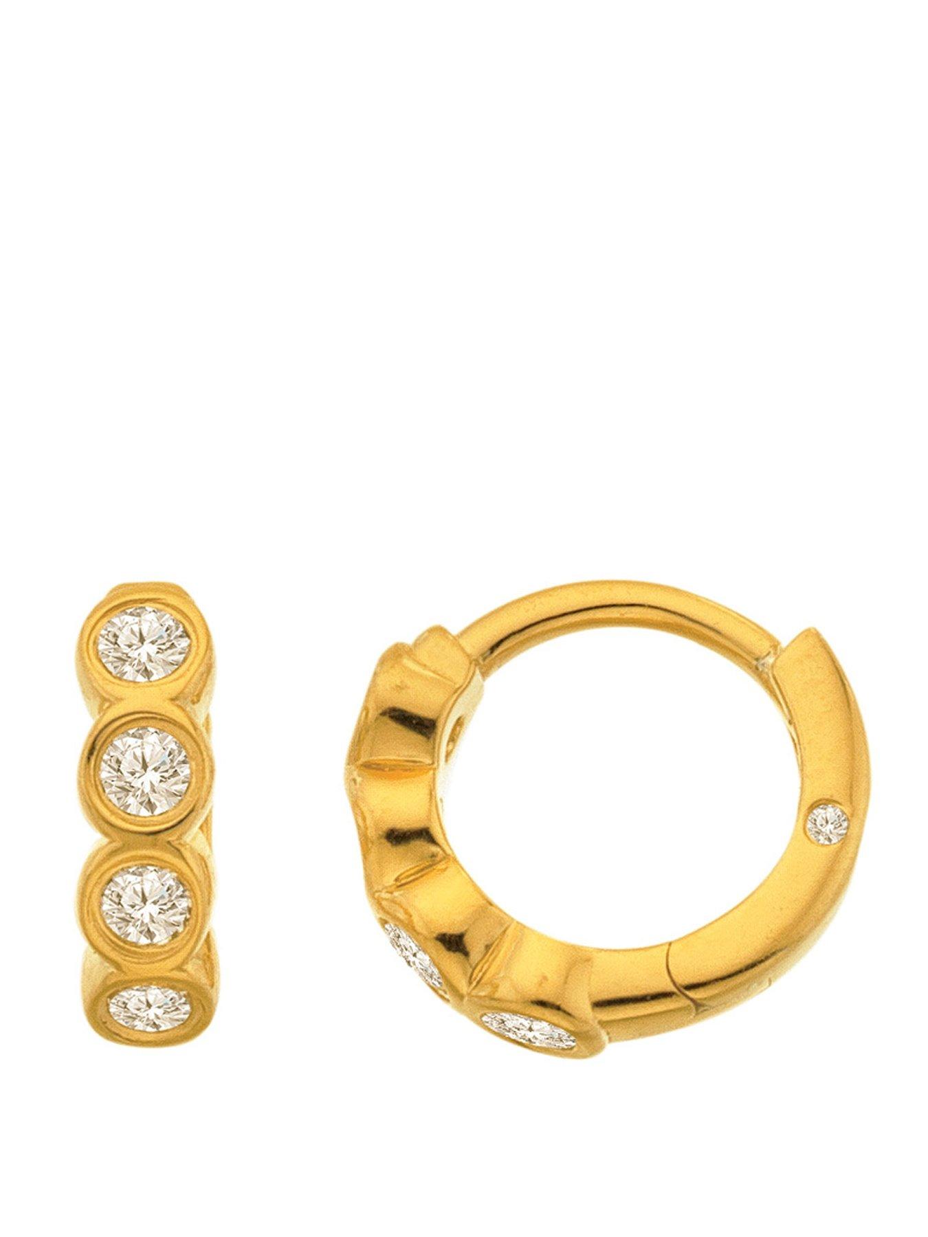 Hot Diamonds HD X GE Tender Huggie Earrings