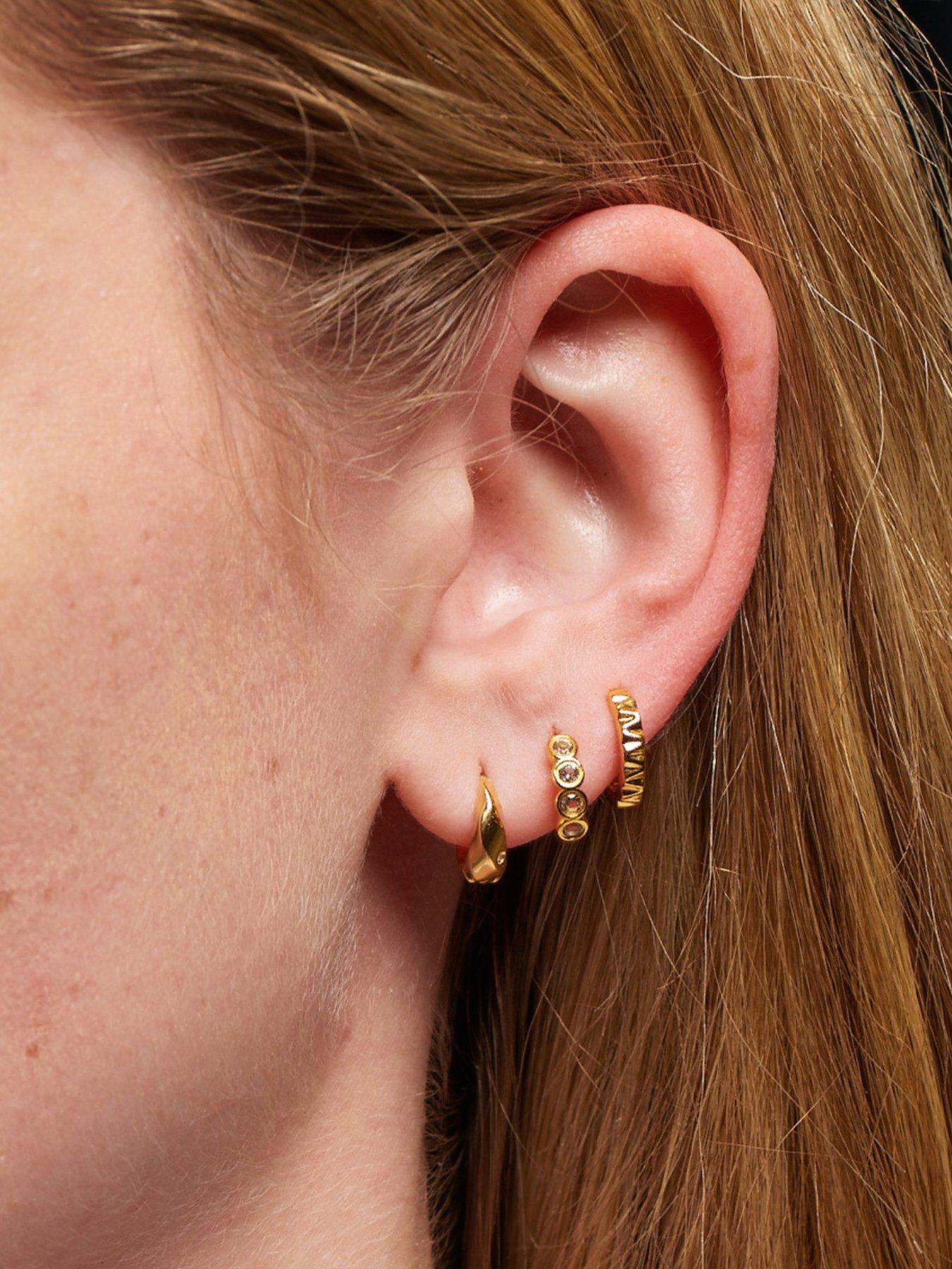  image of hot-diamonds-hd-x-ge-tender-huggie-earrings