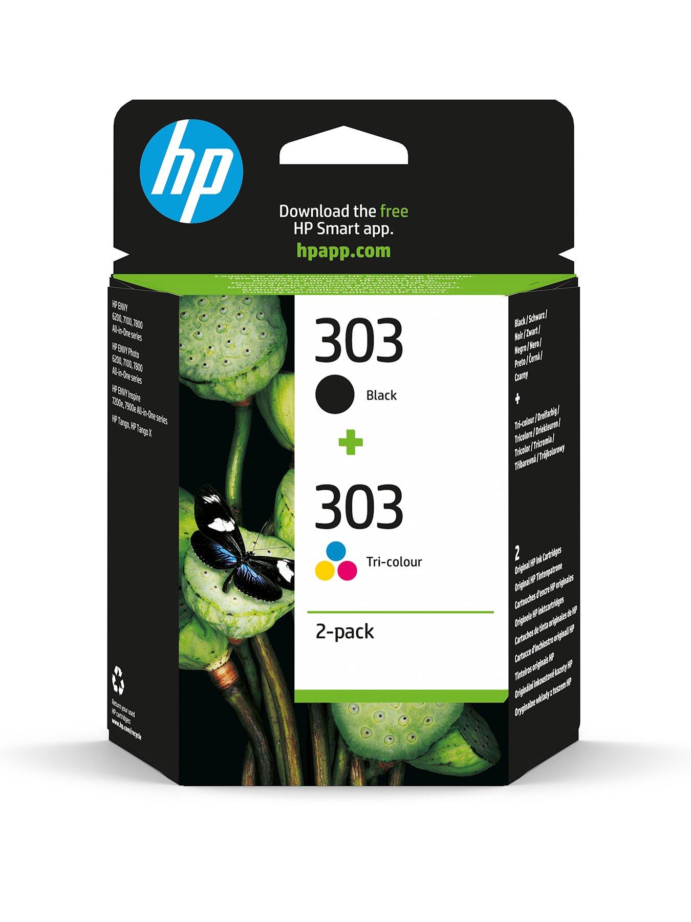 HP 303 Original Black/Tri-colour Ink Cartridge Combo 2-Pack
