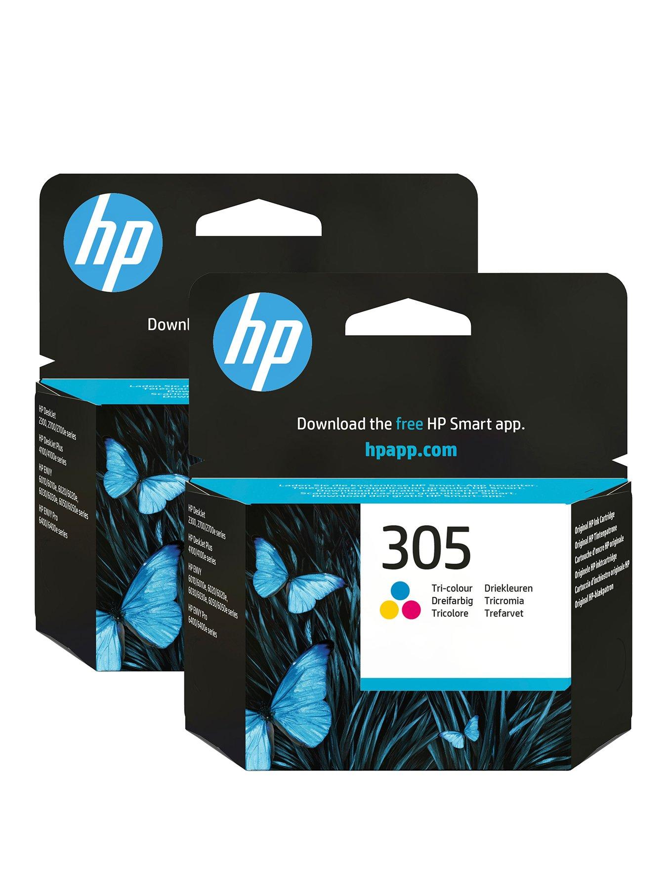 HP HP 305 Original Tri-colour Ink Cartridge 2-Pack