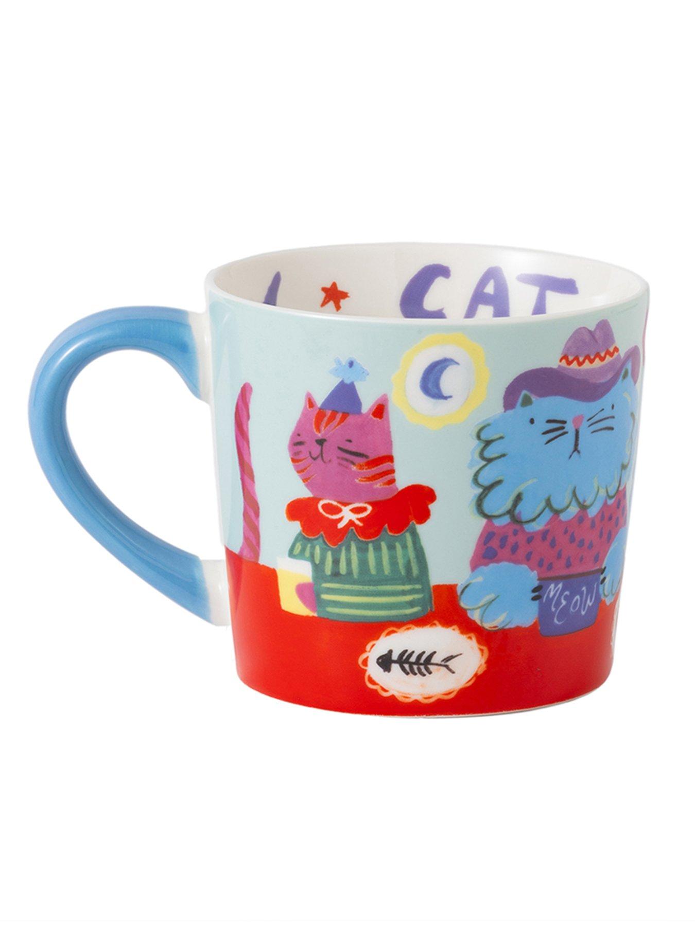 Image 2 of 3 of Eleanor Bowmer Cat Club Mug 300ml