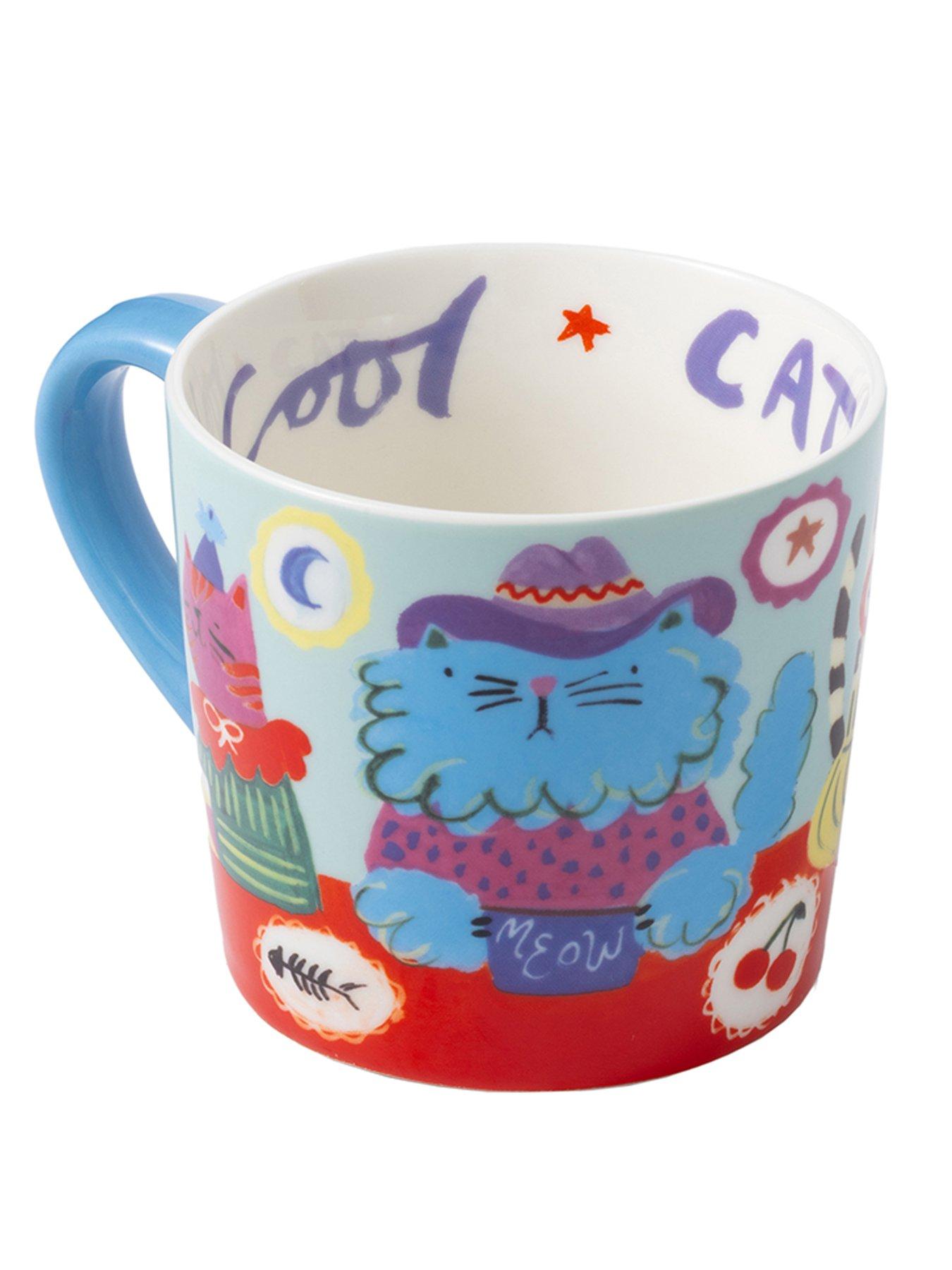 Image 3 of 3 of Eleanor Bowmer Cat Club Mug 300ml
