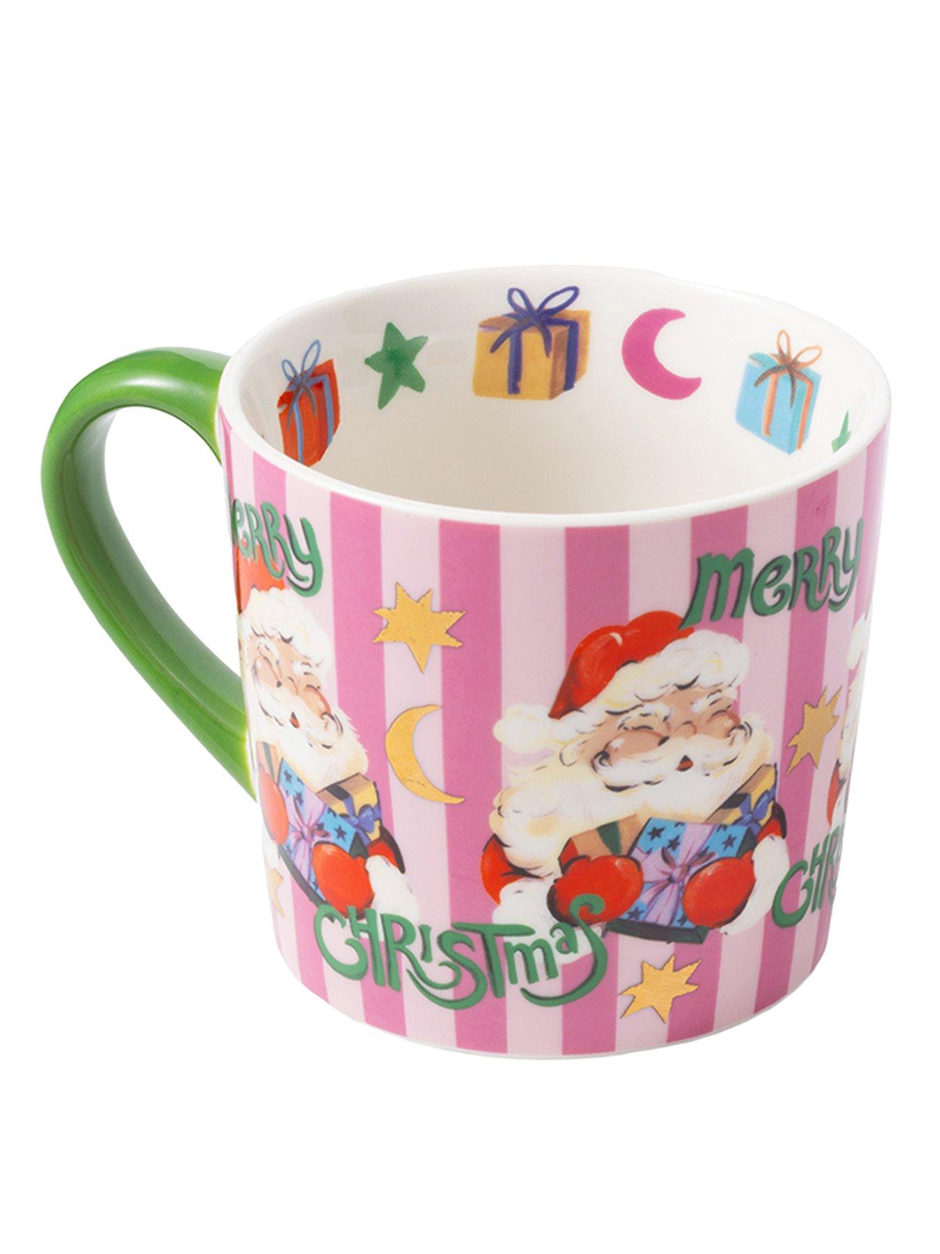  image of eleanor-bowmer-merry-christmas-santa-presents-mug