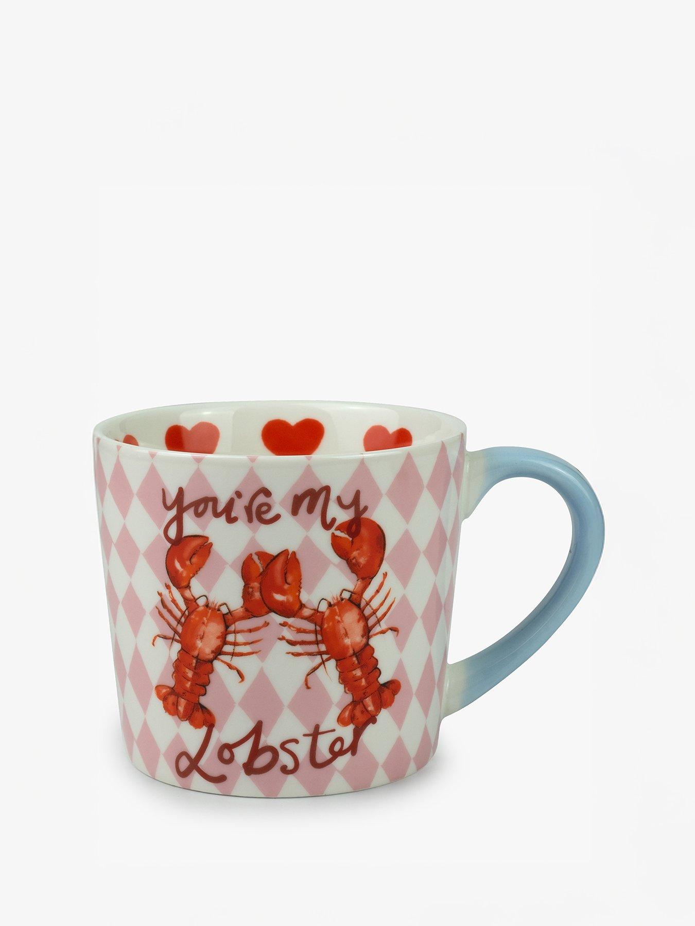 Image 1 of 3 of Eleanor Bowmer You're My Lobster Mug 300ml
