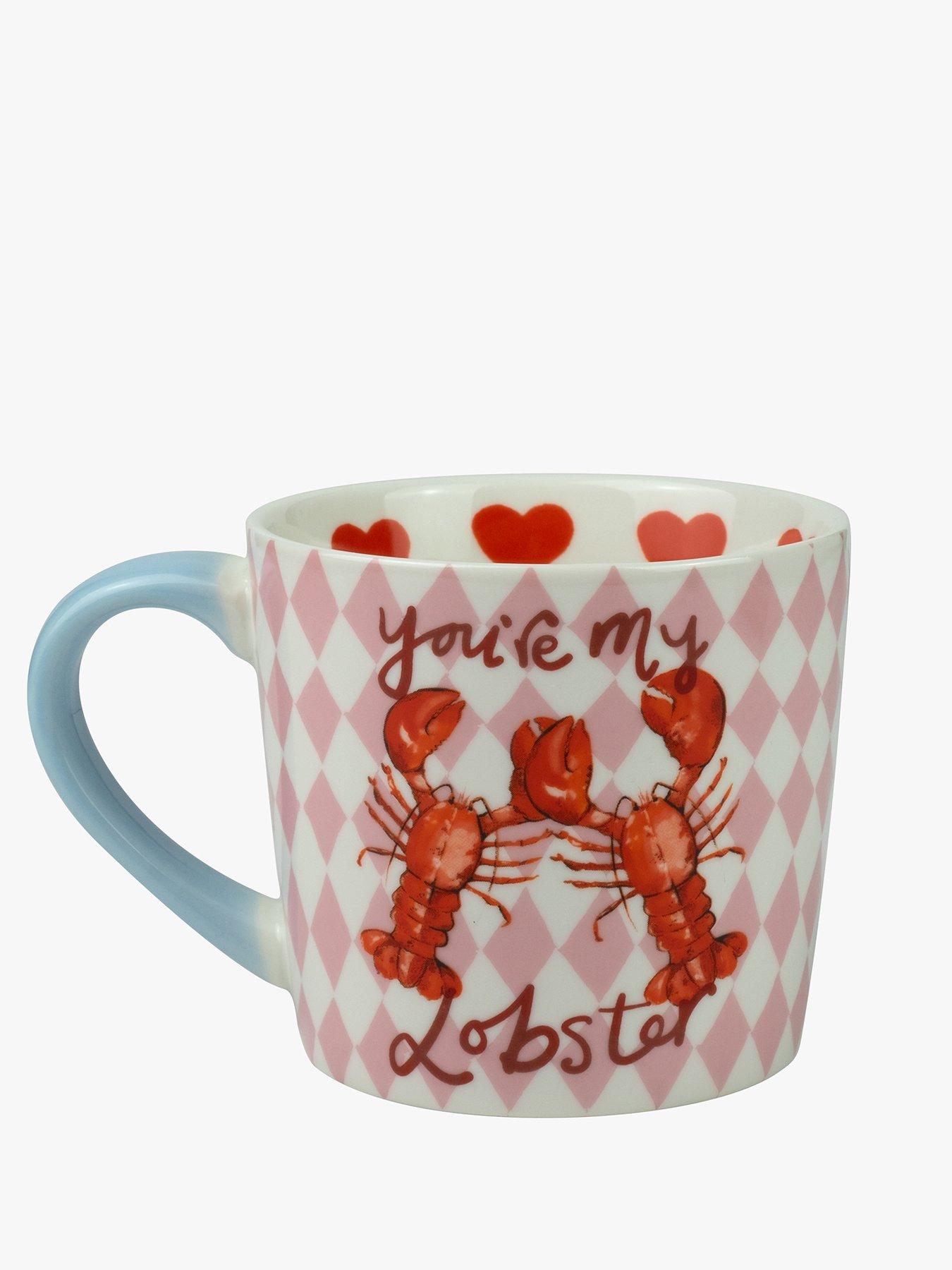 Image 2 of 3 of Eleanor Bowmer You're My Lobster Mug 300ml
