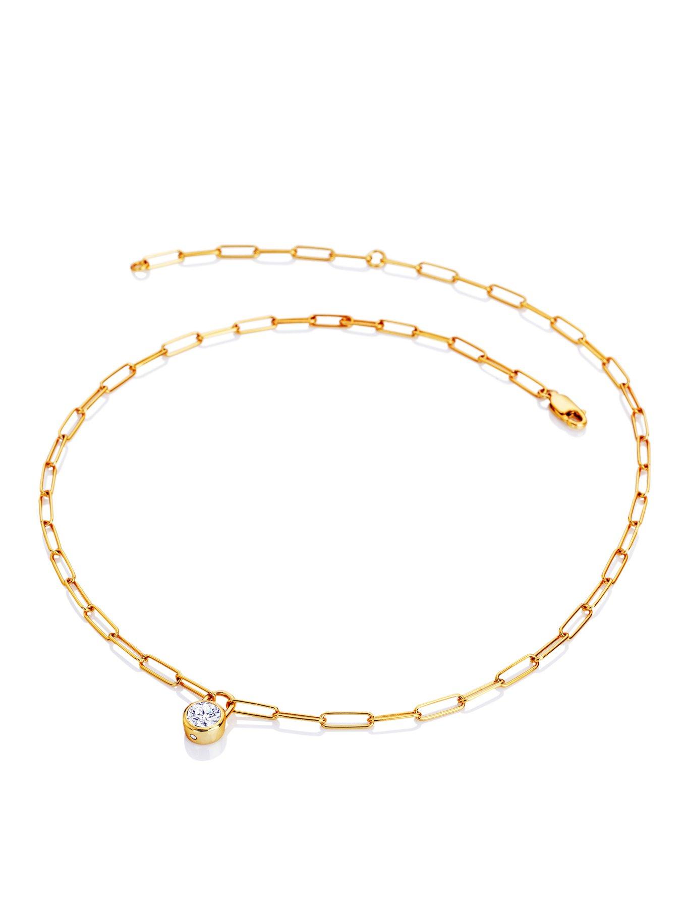  image of hot-diamonds-hd-x-ge-revolve-necklace
