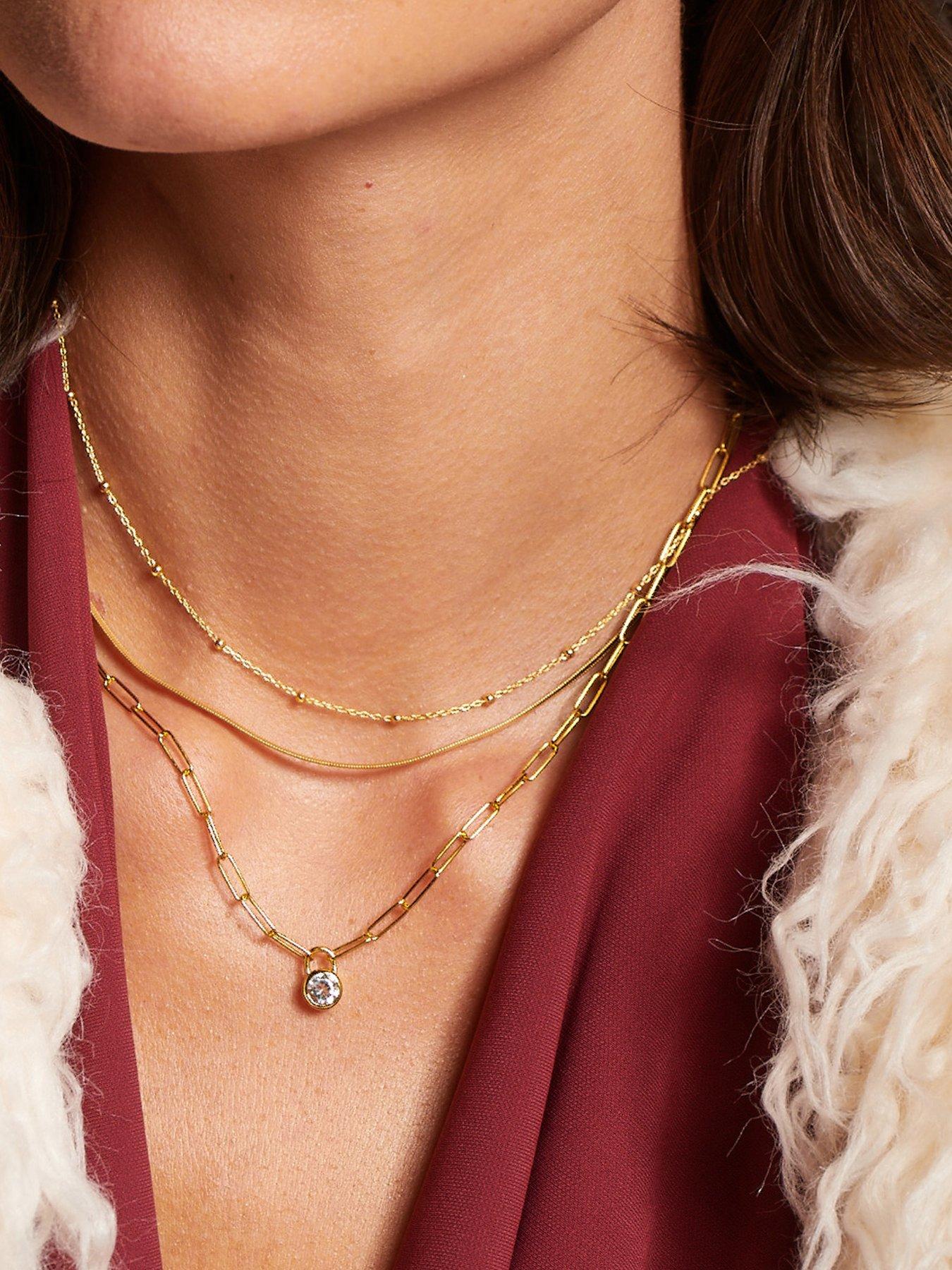  image of hot-diamonds-hd-x-ge-revolve-necklace