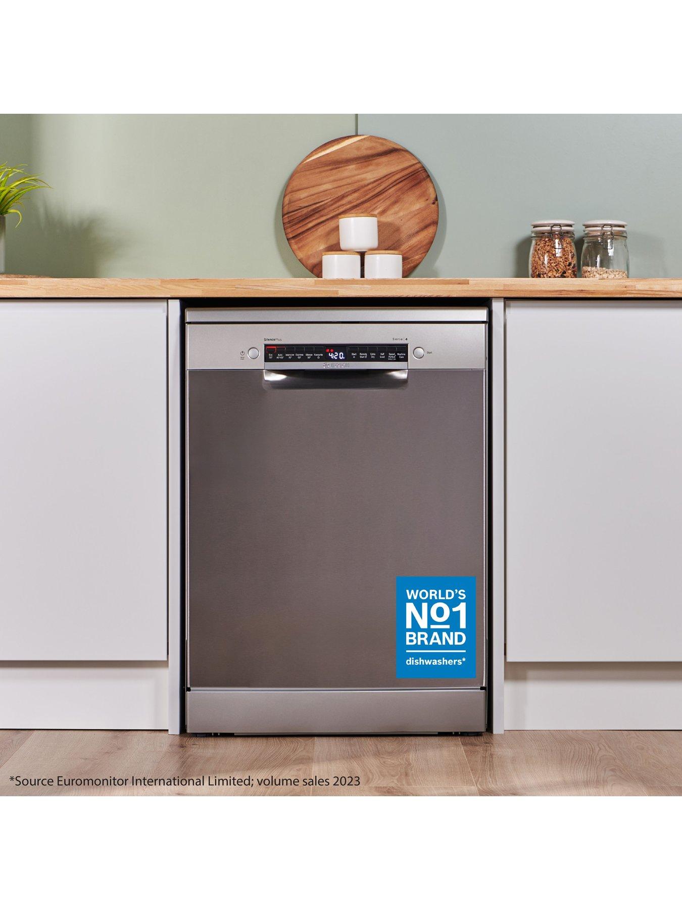  image of bosch-series-4-60cm-widenbspfull-size-dishwasher-sms4eki06g-with-speedperfectnbsp--silver