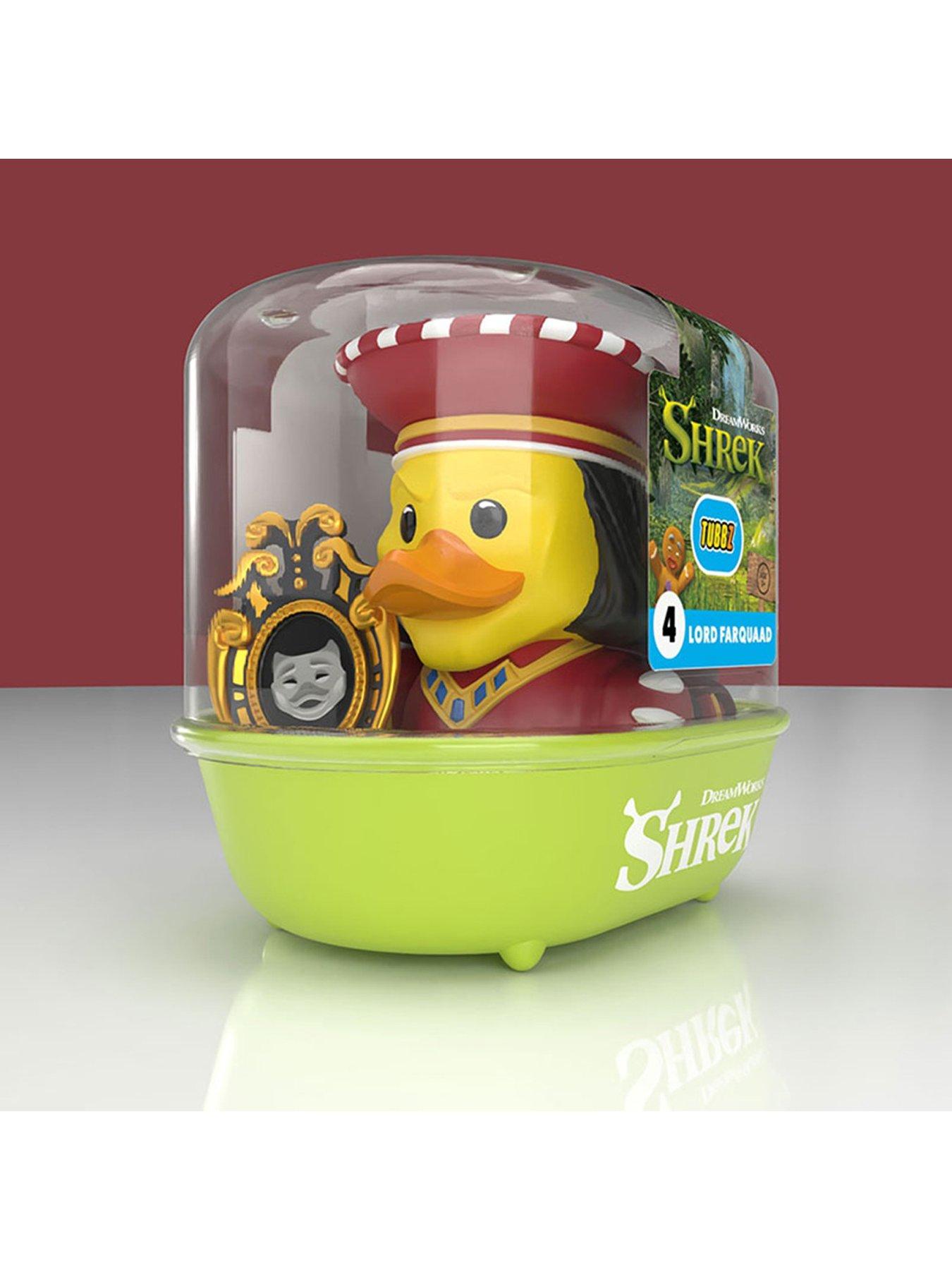 Image 2 of 4 of Tubbz Shrek&nbsp;1st Edition&nbsp;Lord Farquaad with Mirror&nbsp;- Collectible Cosplay Duck in Bathtub