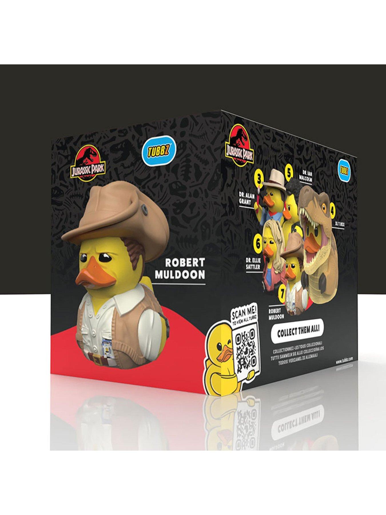  image of tubbz-jurassic-parknbspboxednbsprobert-muldoon--nbspcollectible-cosplaying-duck