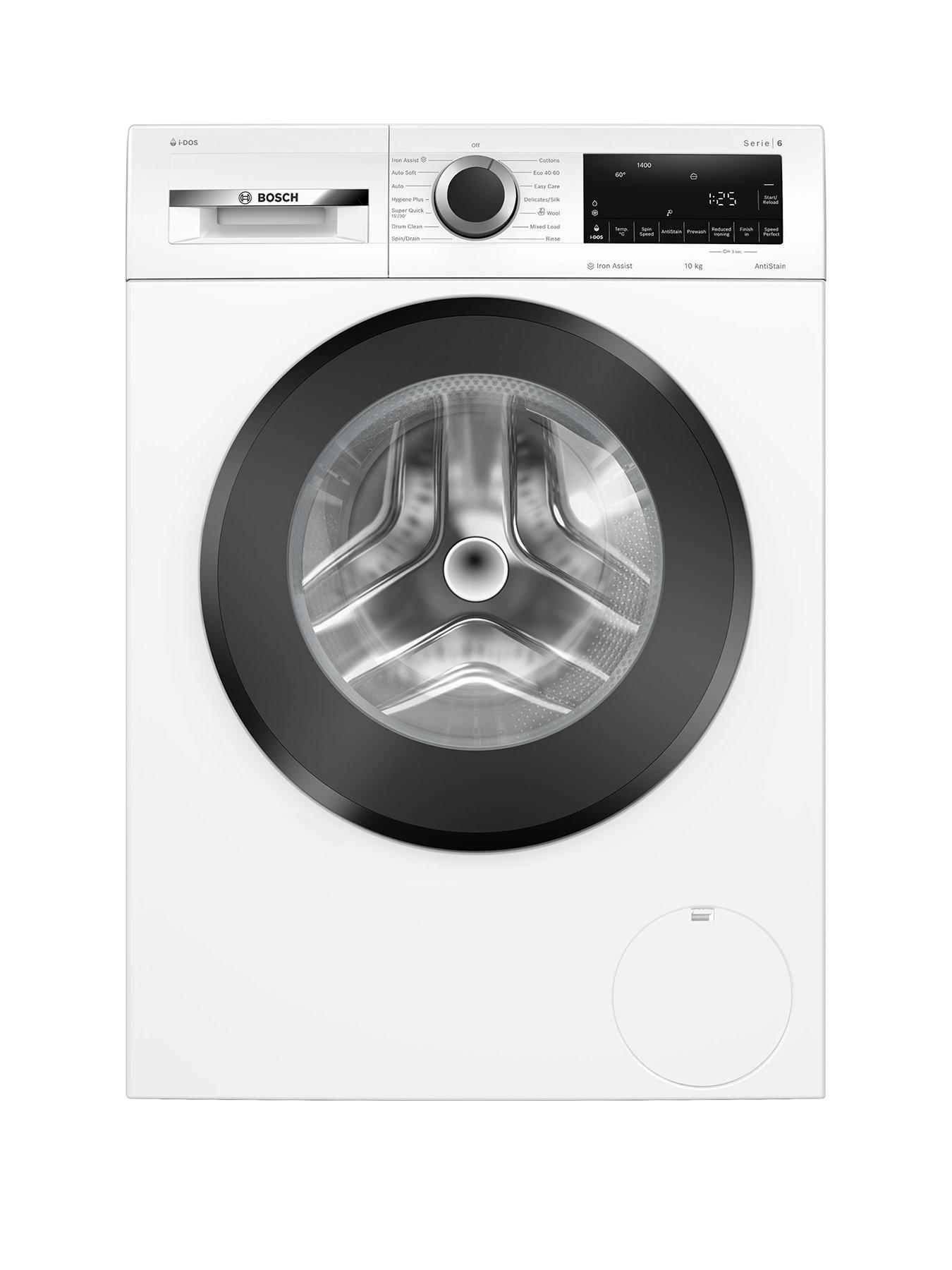 Bosch Series 6 WGG254F1GB 10kg Load, 1400rpm Spin, i-DOS,  AntiStain Washing Machine - White - A Rated