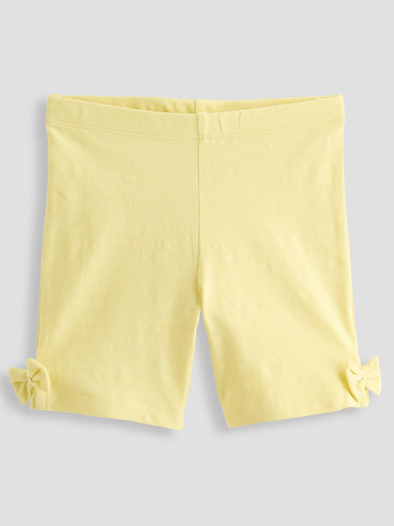 Image 2 of 4 of The Very Collection Girls 3 Pack Bow Cycling Shorts - Multi