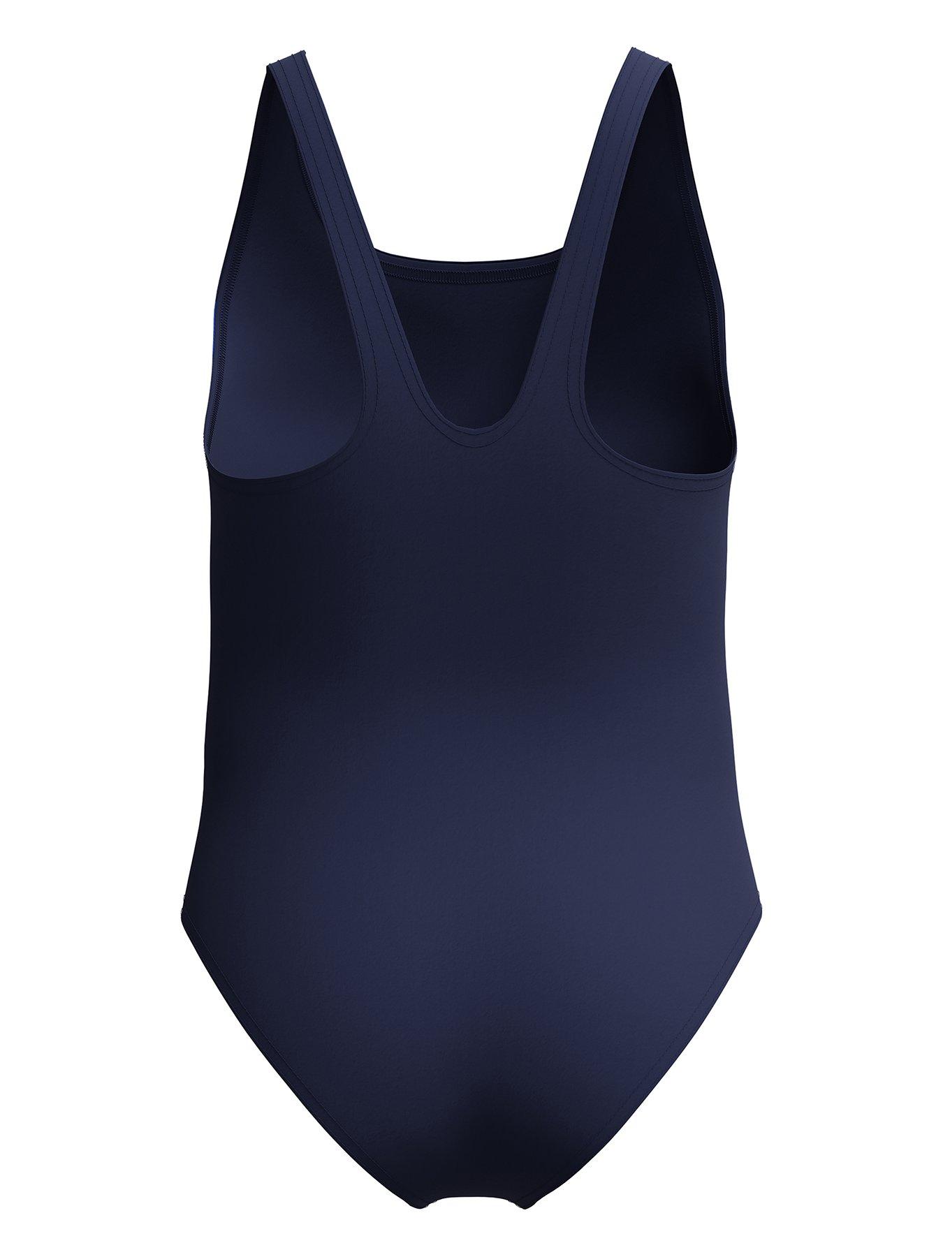 Image 2 of 6 of Speedo Girls Hyperboom Butterfly Back One Piece Swimsuit&nbsp;- Blue