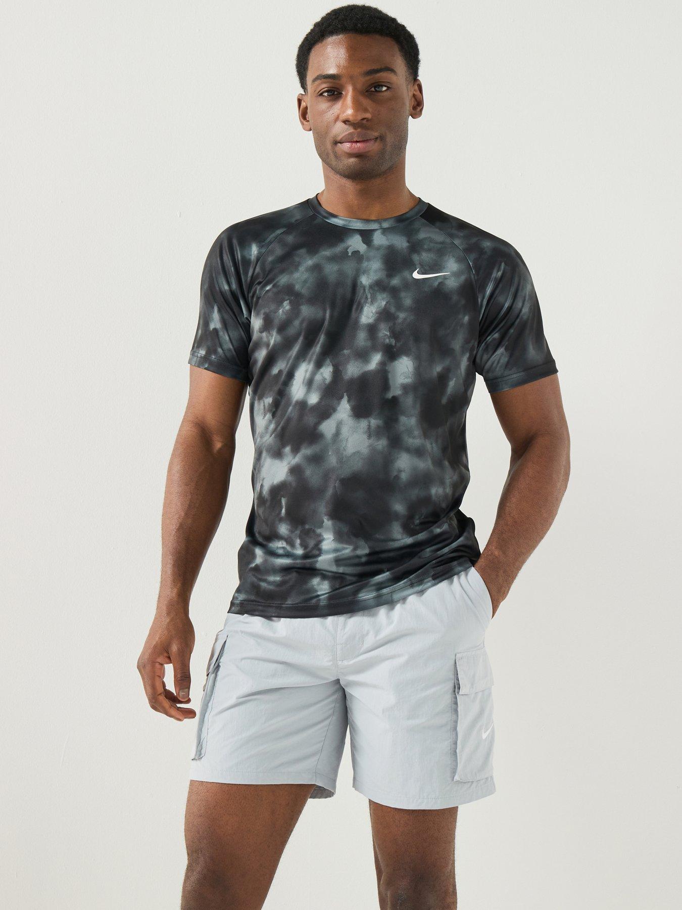 Nike Mens Short Sleeve Hydroguard T Shirt - Black