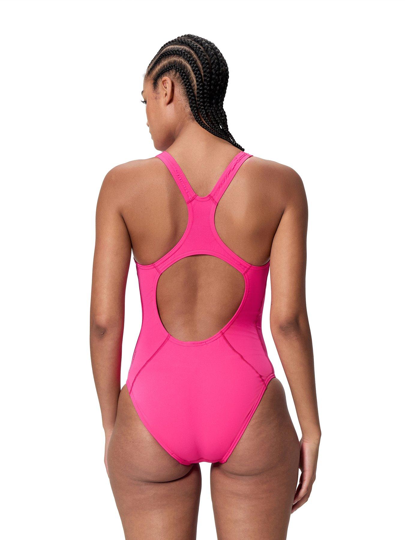 Image 2 of 5 of Speedo Womens Endurance Medalist One Piece - Pink