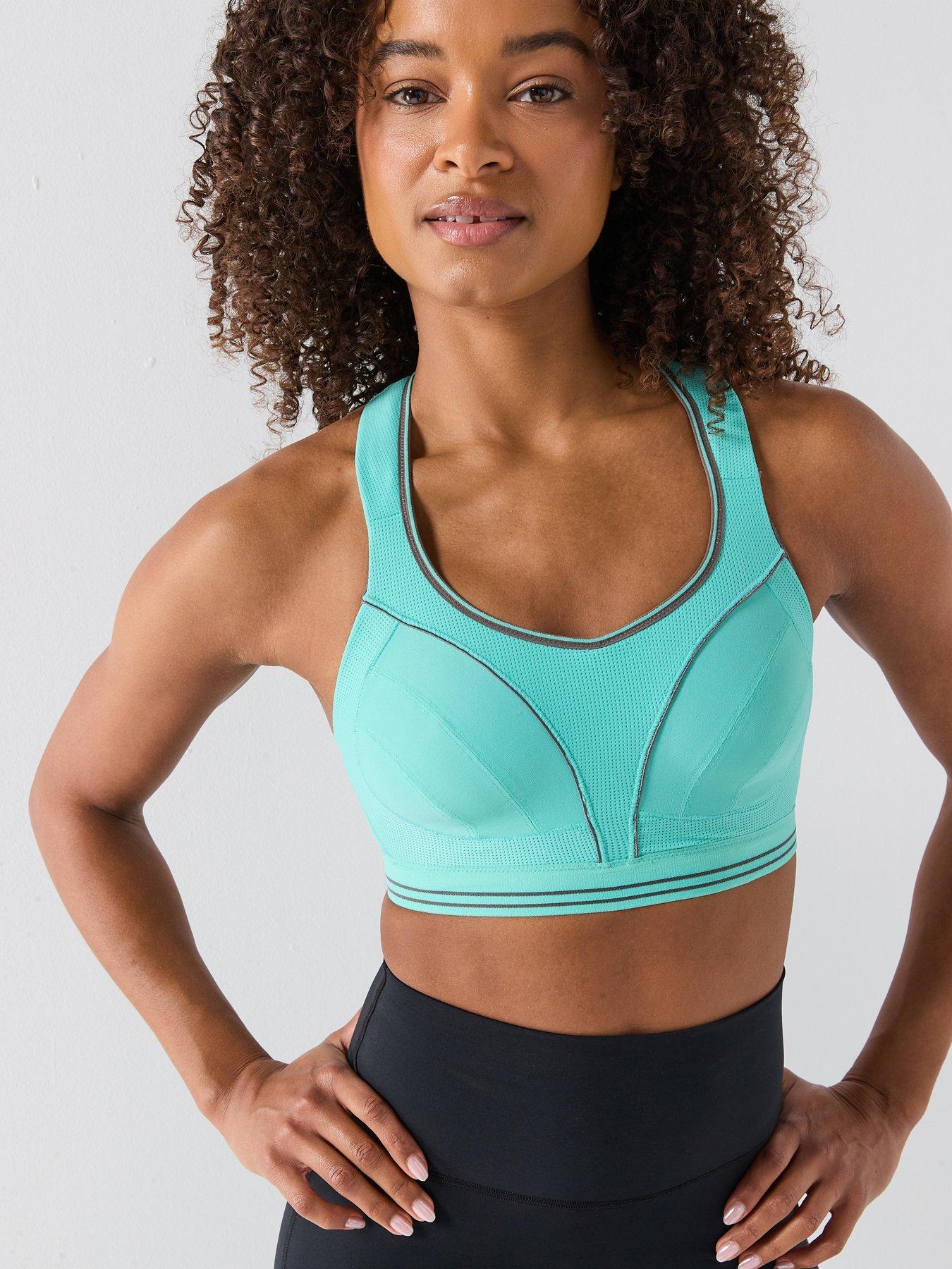 Shock Absorber Womens Training Ultimate Run Bra - Blue