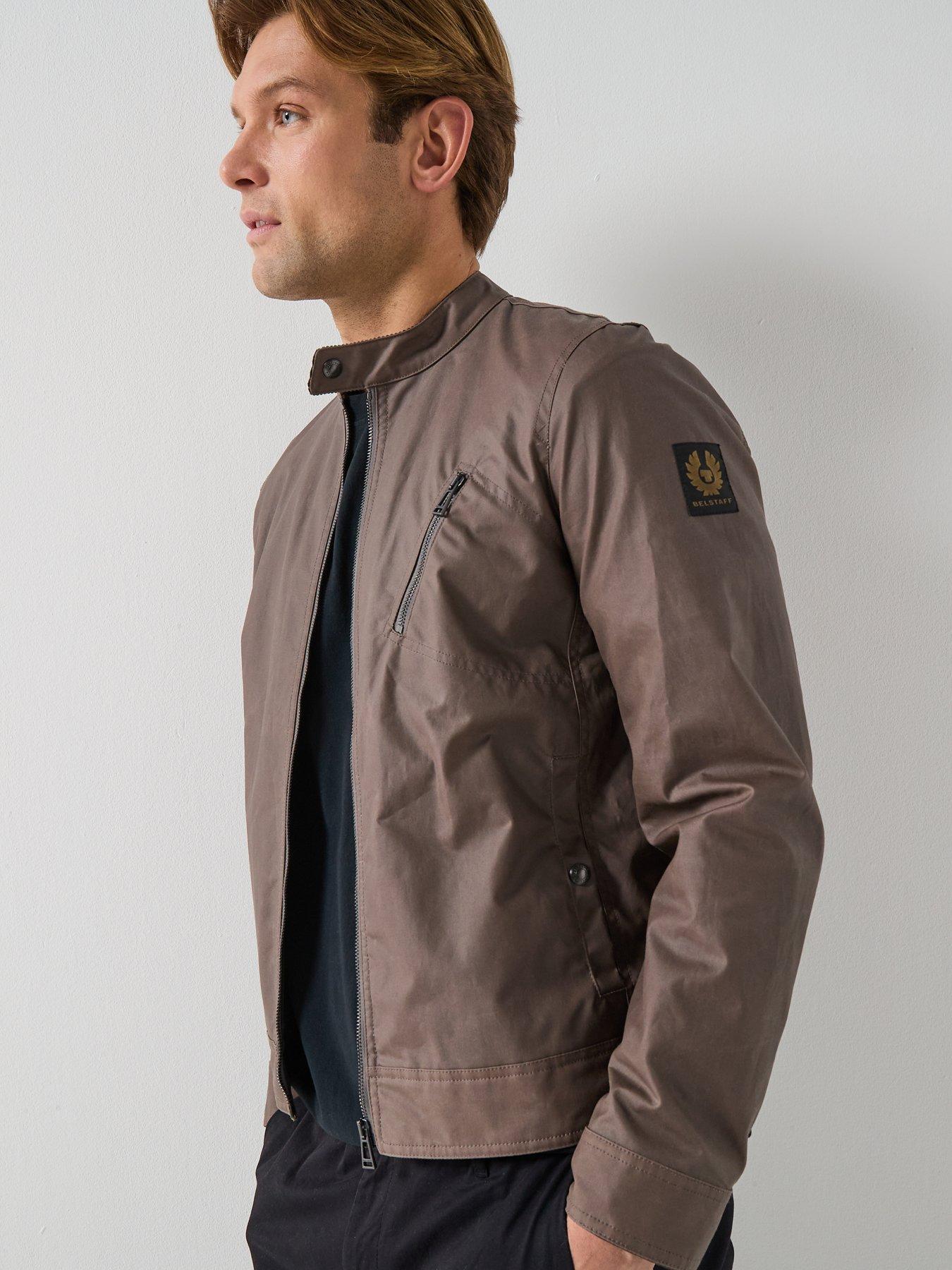 Belstaff Sideline Wax Jacket - Dark Grey