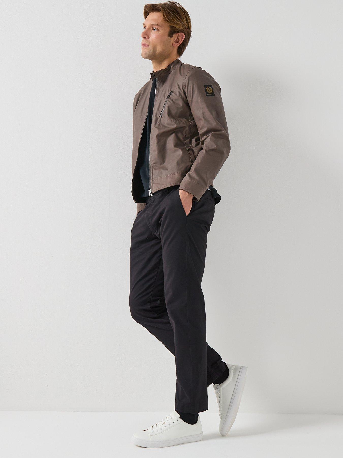 Image 3 of 6 of Belstaff Sideline Wax Jacket - Dark Grey