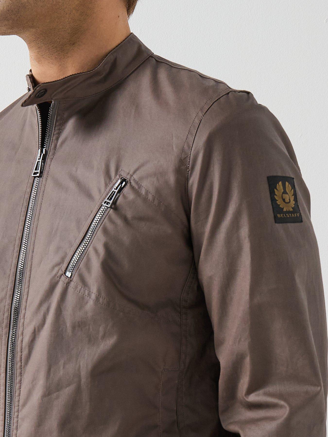 Image 4 of 6 of Belstaff Sideline Wax Jacket - Dark Grey