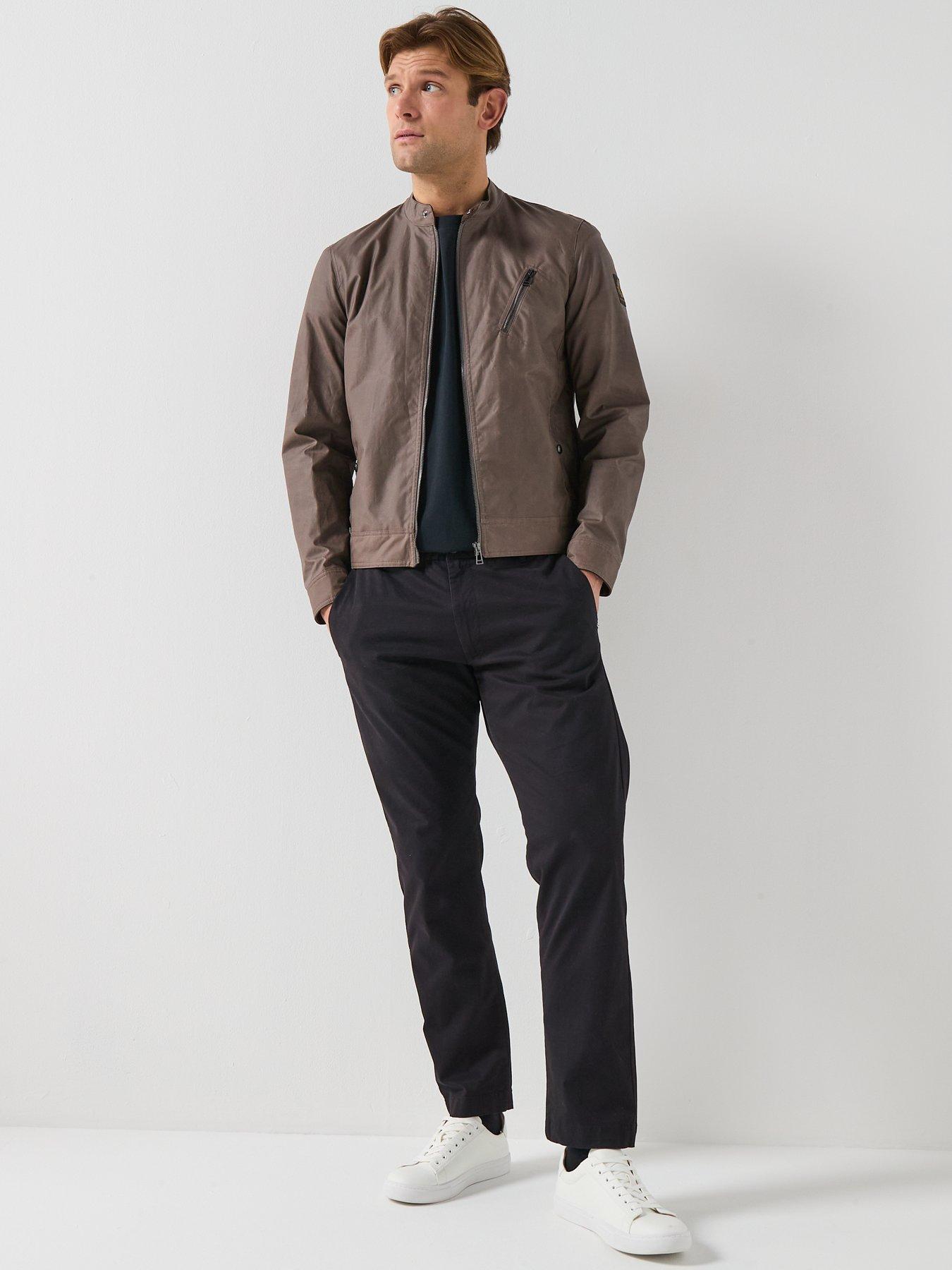 Image 5 of 6 of Belstaff Sideline Wax Jacket - Dark Grey