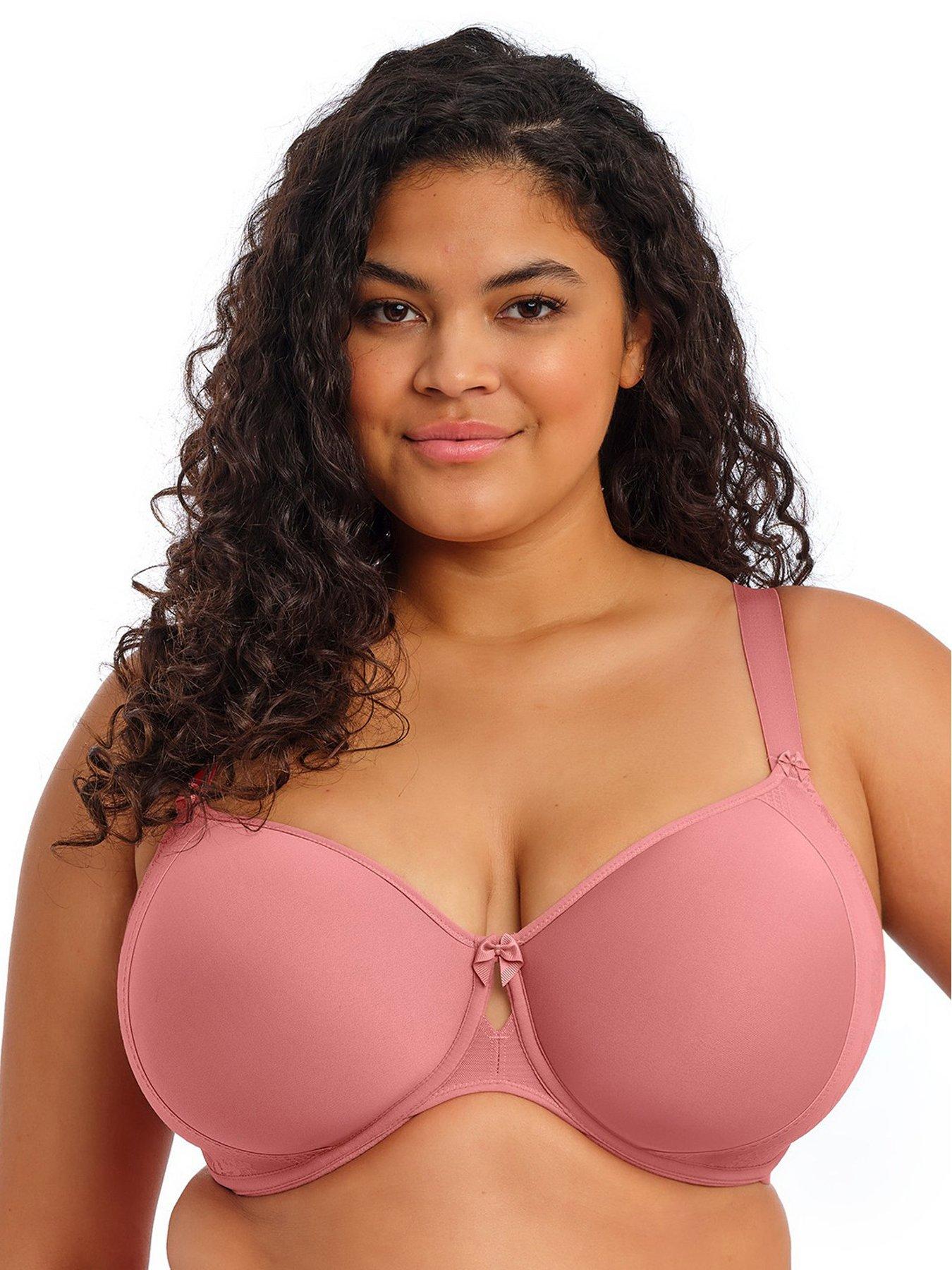 Elomi Nerina Underwire Moulded Spacer Bra - Dusty Rose