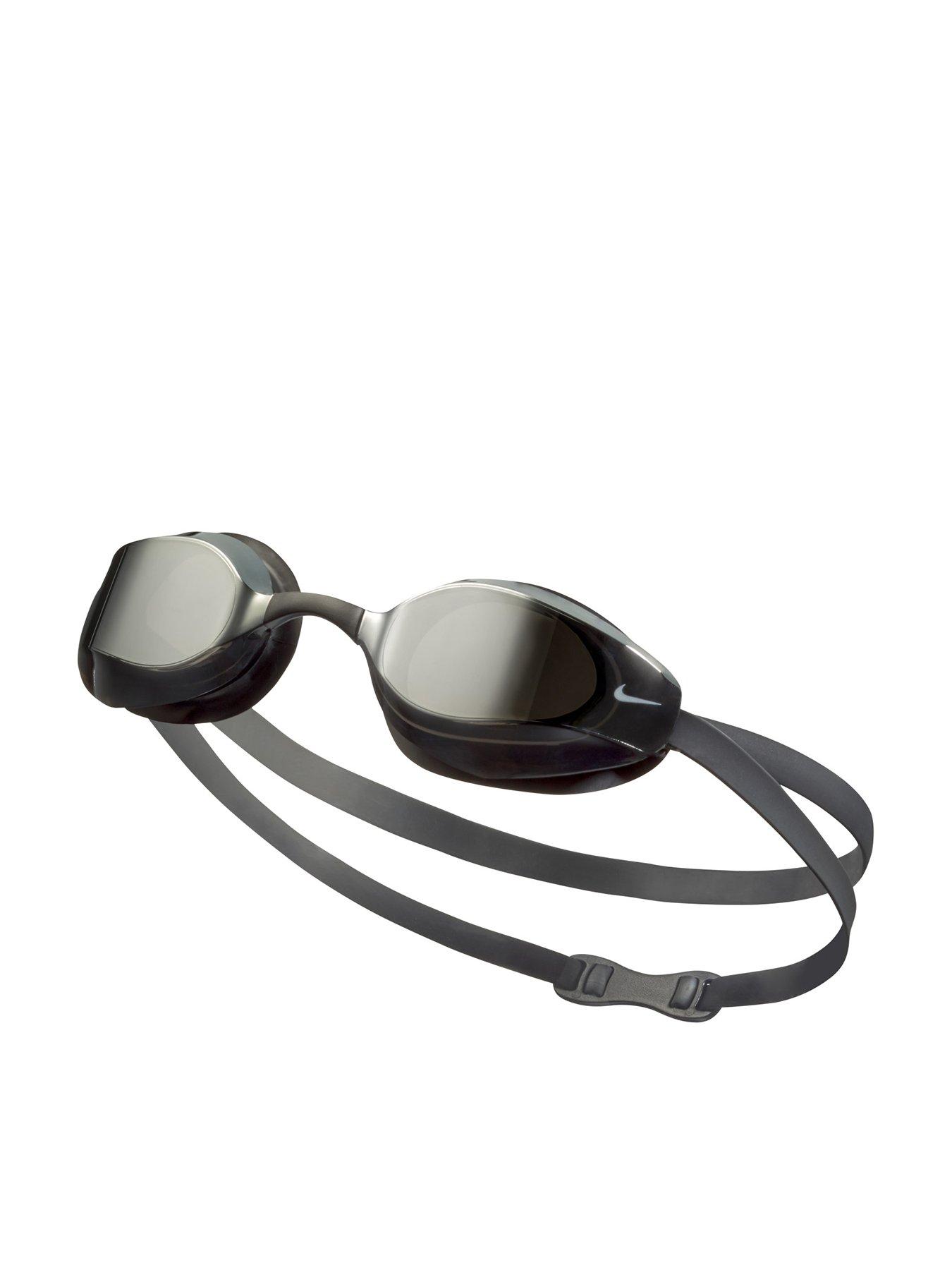 Nike Adults Unisex Vapor Mirrored Swim Goggles - Silver