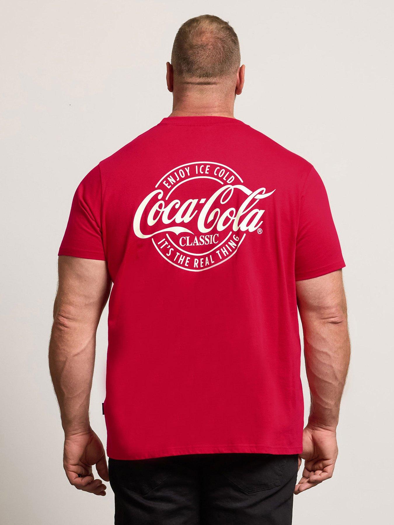  image of badrhino-coca-cola-t-shirt-red