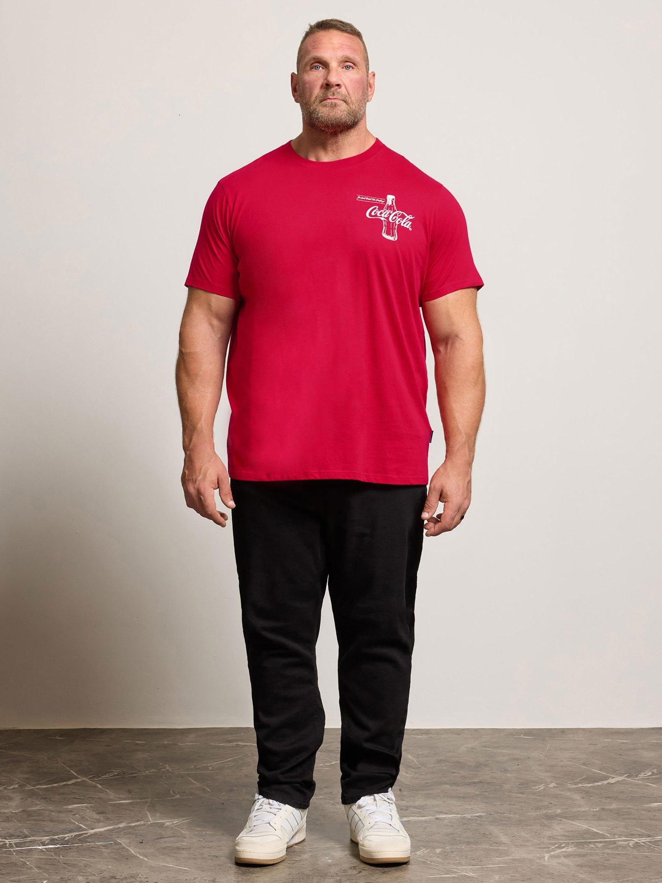  image of badrhino-coca-cola-t-shirt-red