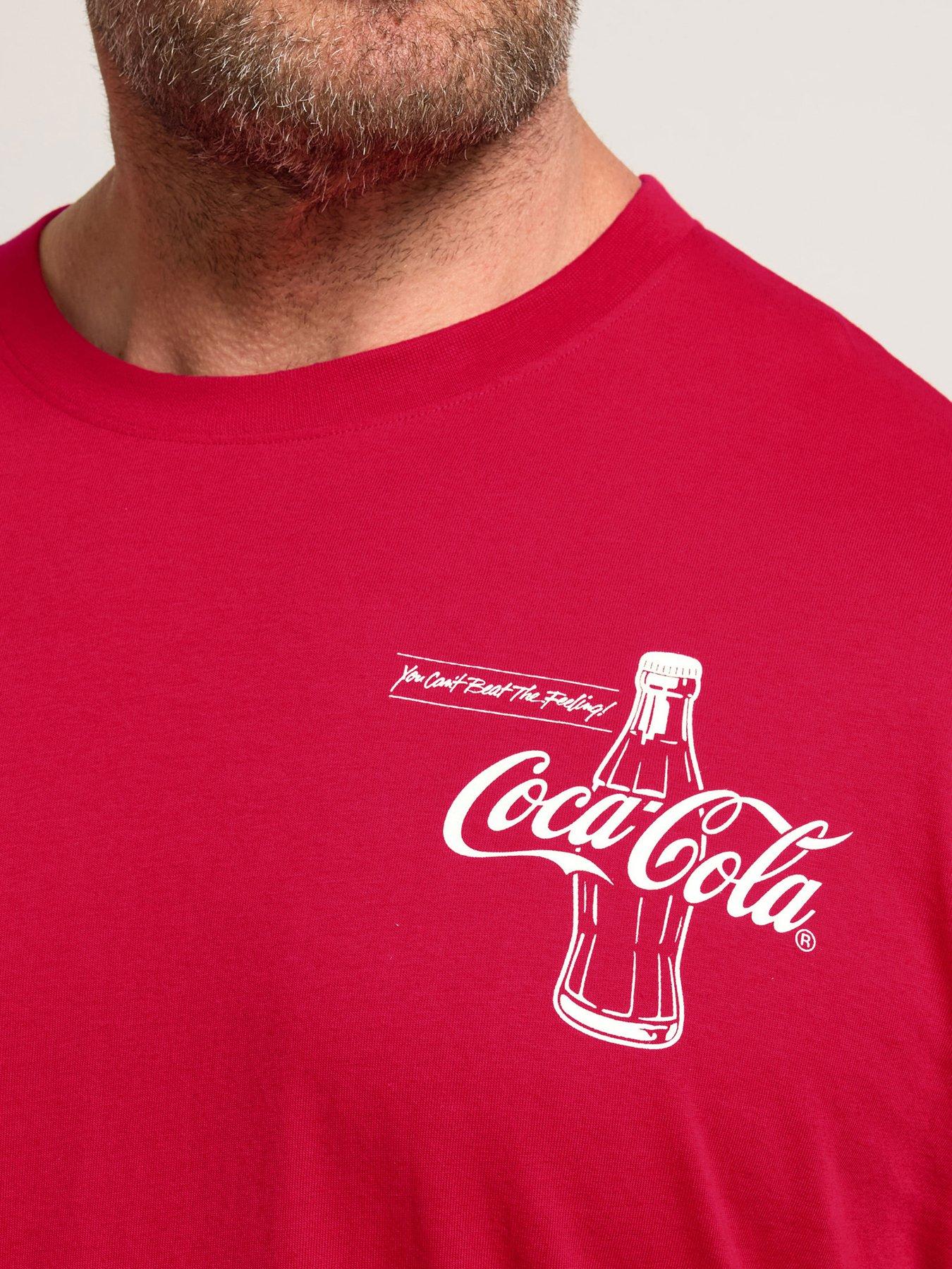  image of badrhino-coca-cola-t-shirt-red