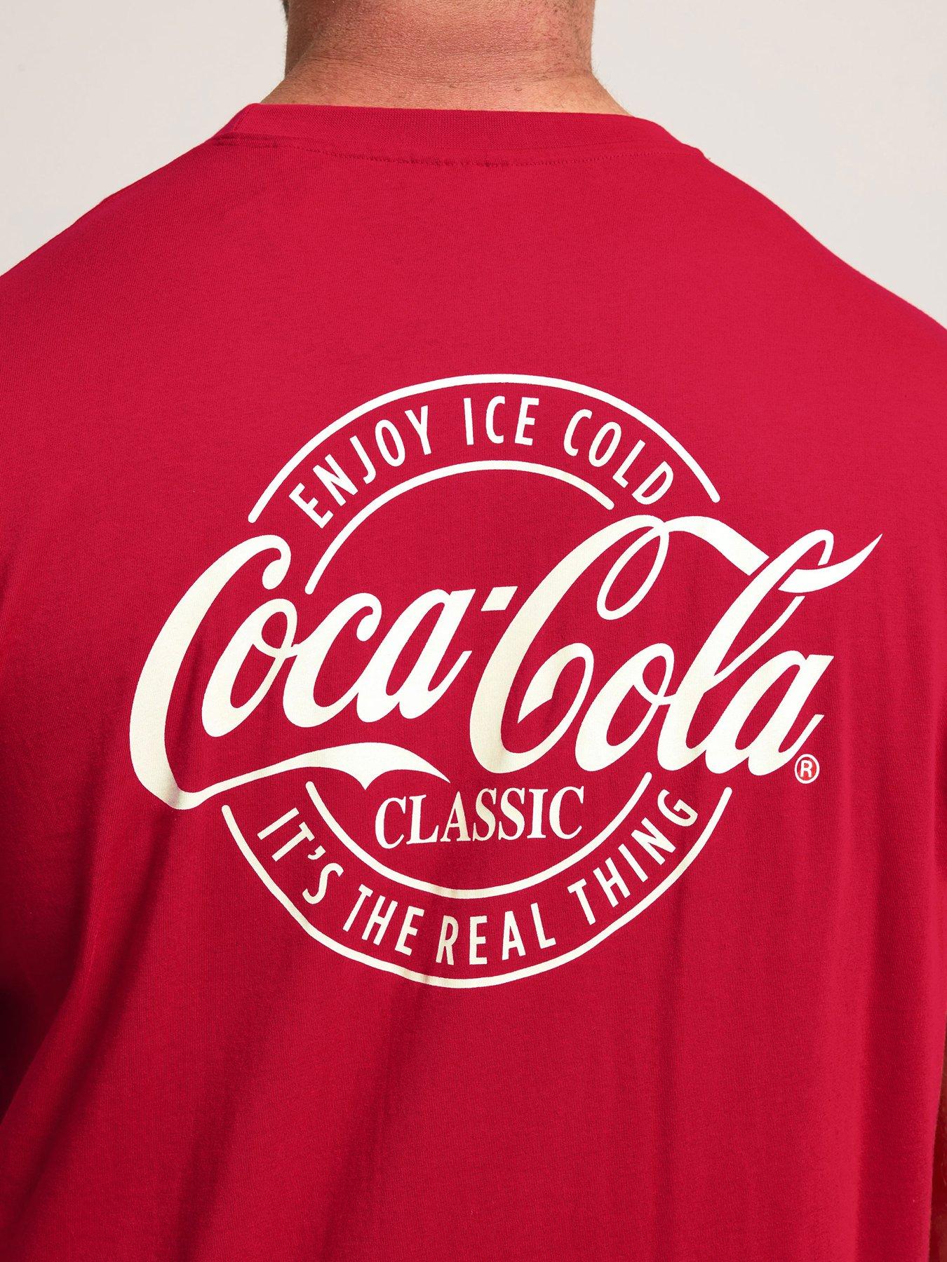  image of badrhino-coca-cola-t-shirt-red