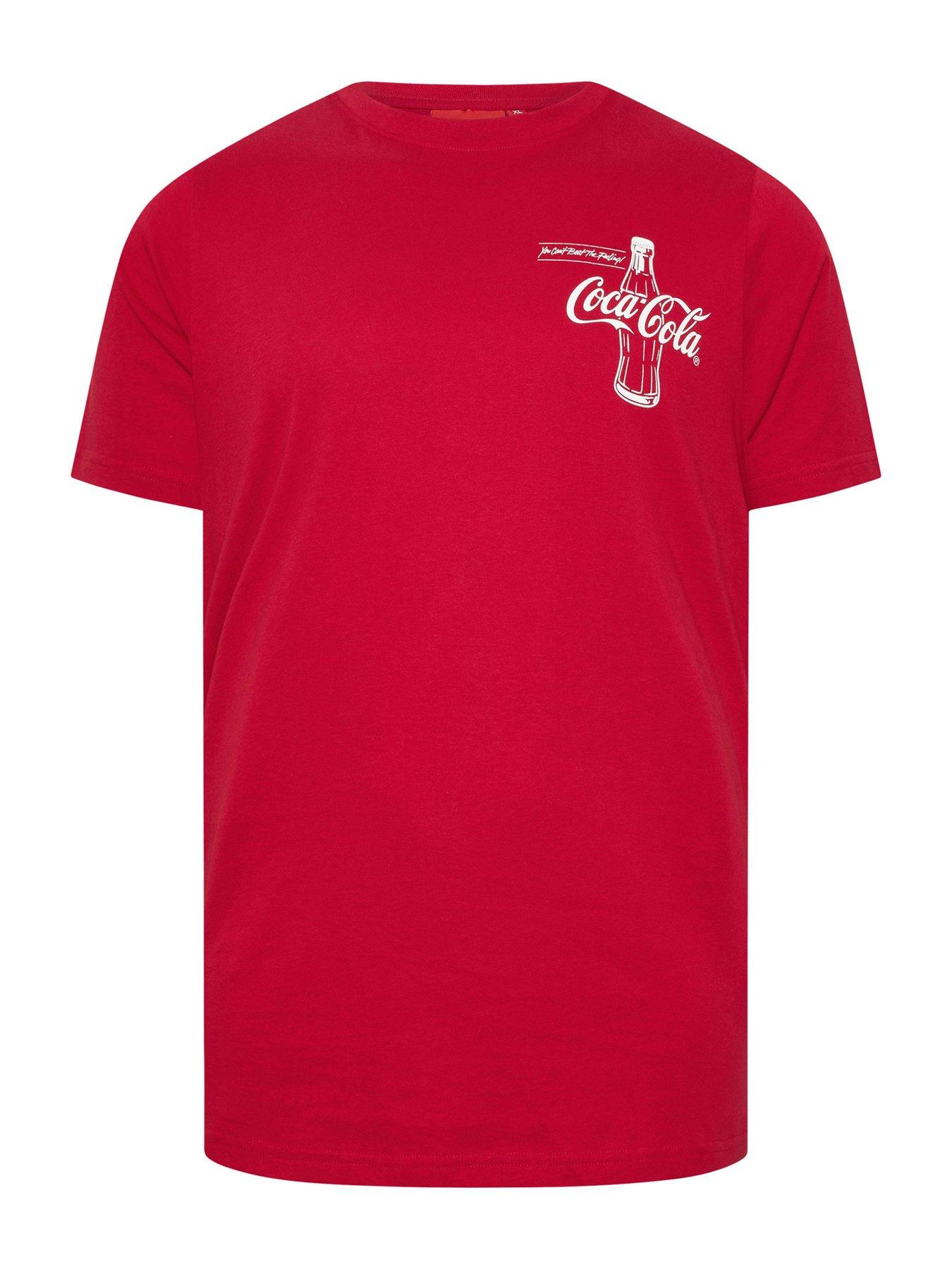  image of badrhino-coca-cola-t-shirt-red