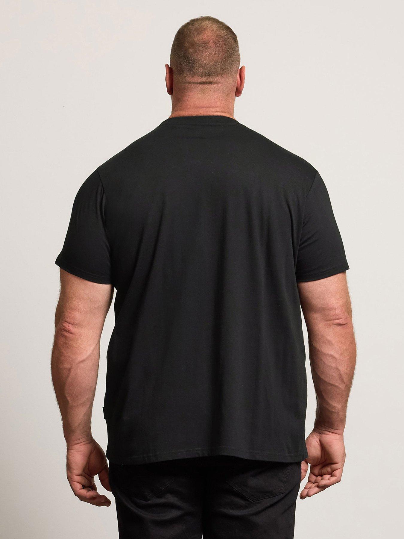 Image 2 of 6 of BadRhino Skull &amp; Snake T-Shirt - Black