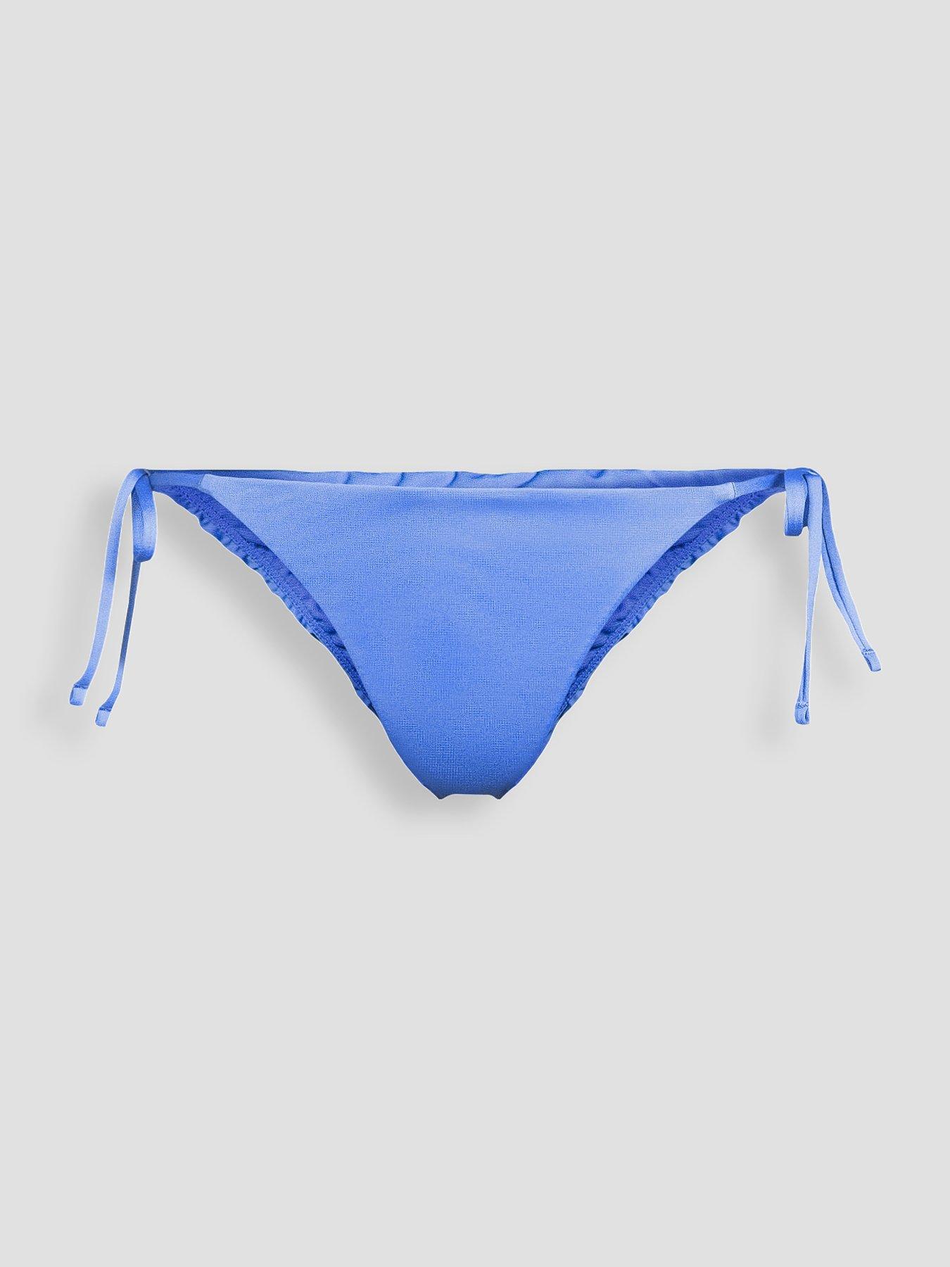 Image 7 of 7 of Nike Womens String Bikini Bottom - Blue