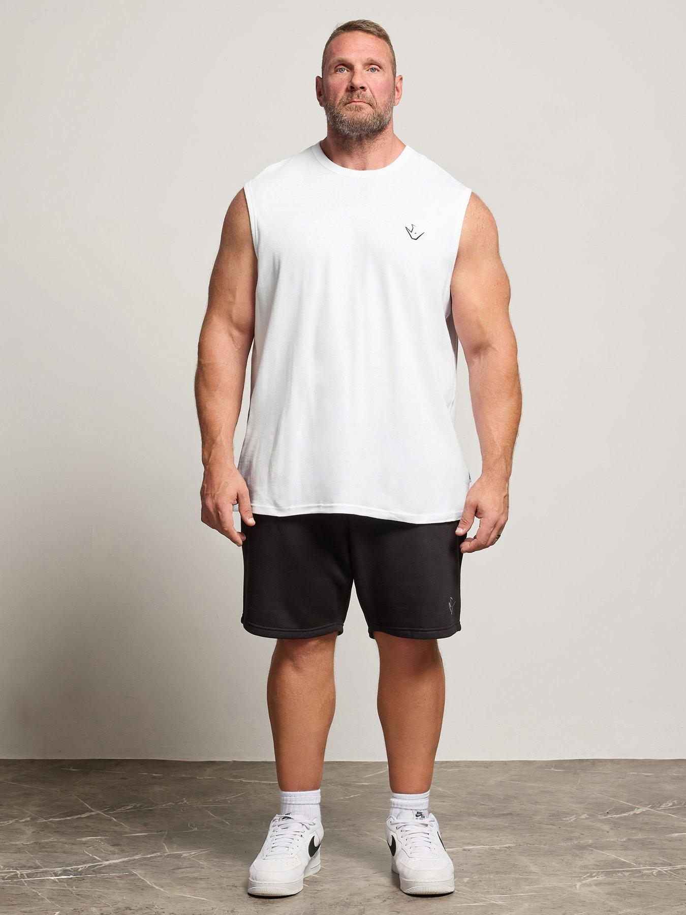 Image 3 of 6 of BadRhino Ironrhino Rest Day Vest - White