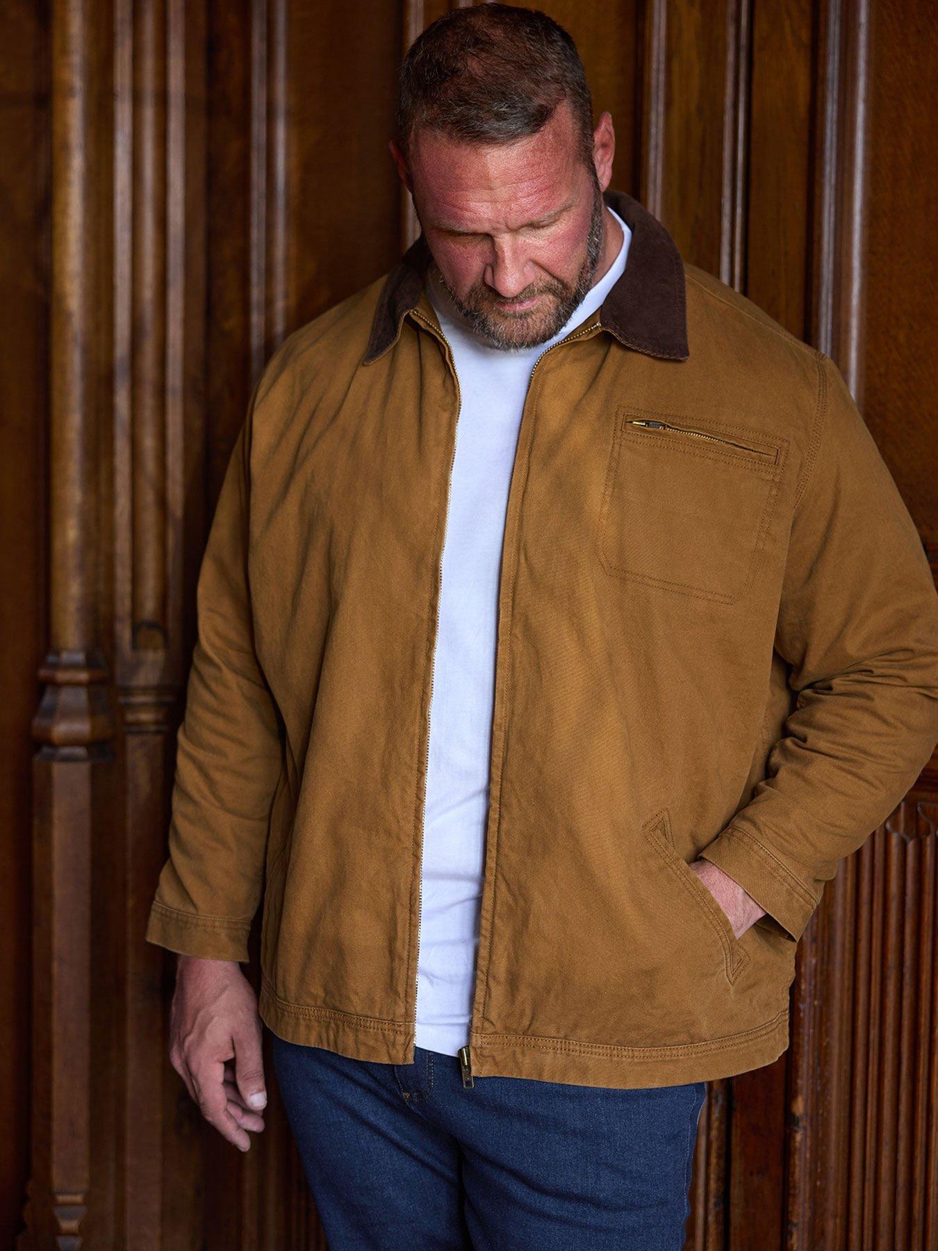 BadRhino Canvas Utility Shacket - Brown