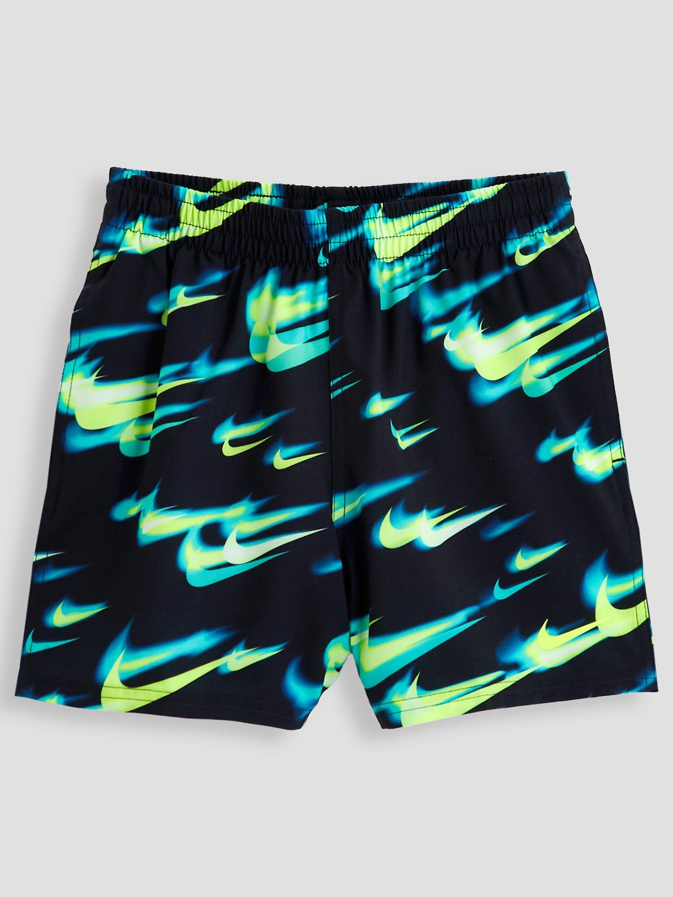 Nike Boys 4inch Volley Swim Shorts - Yellow
