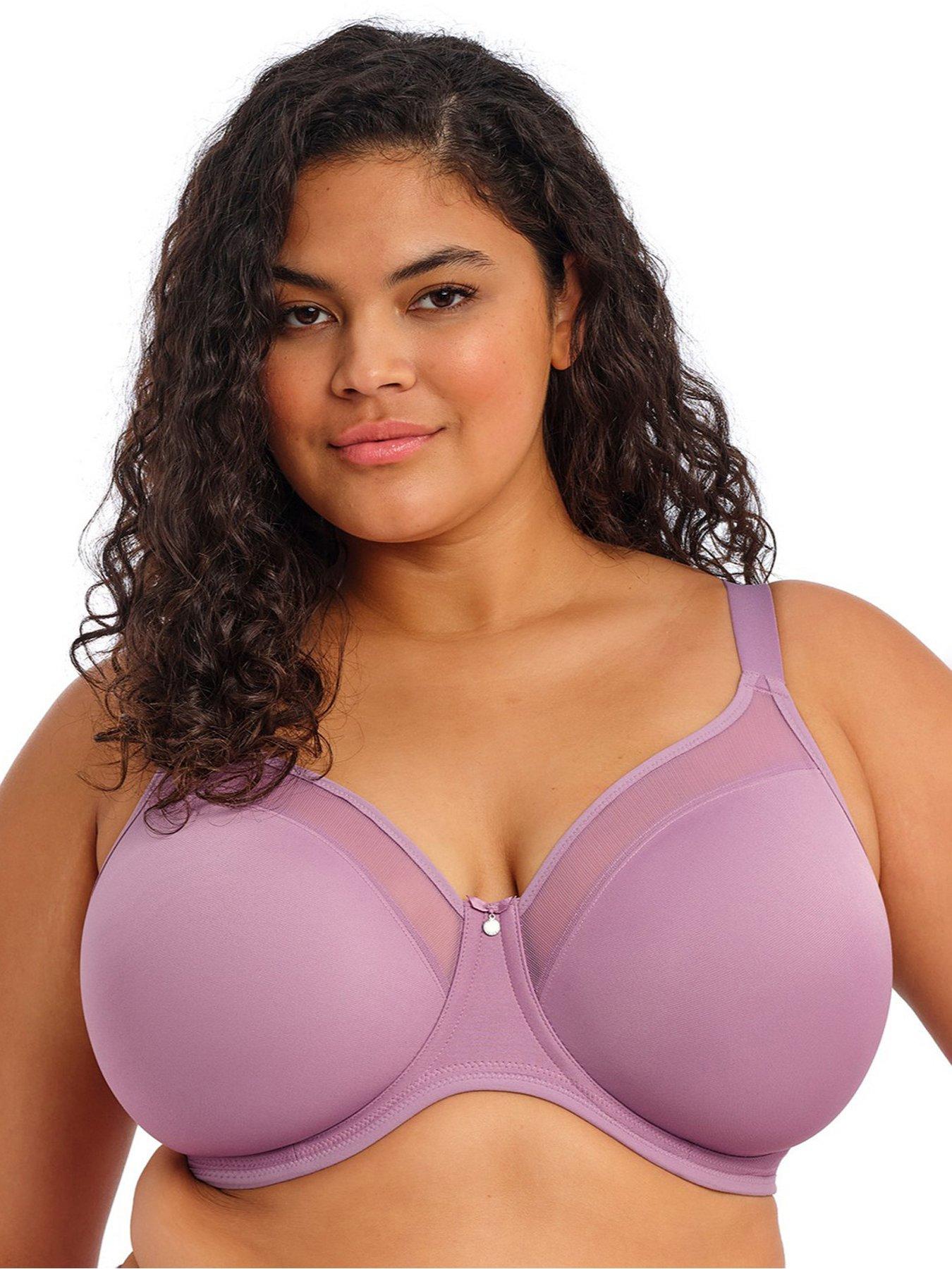 Elomi Smooth Underwire Moulded Non Padded Bra - Heather -