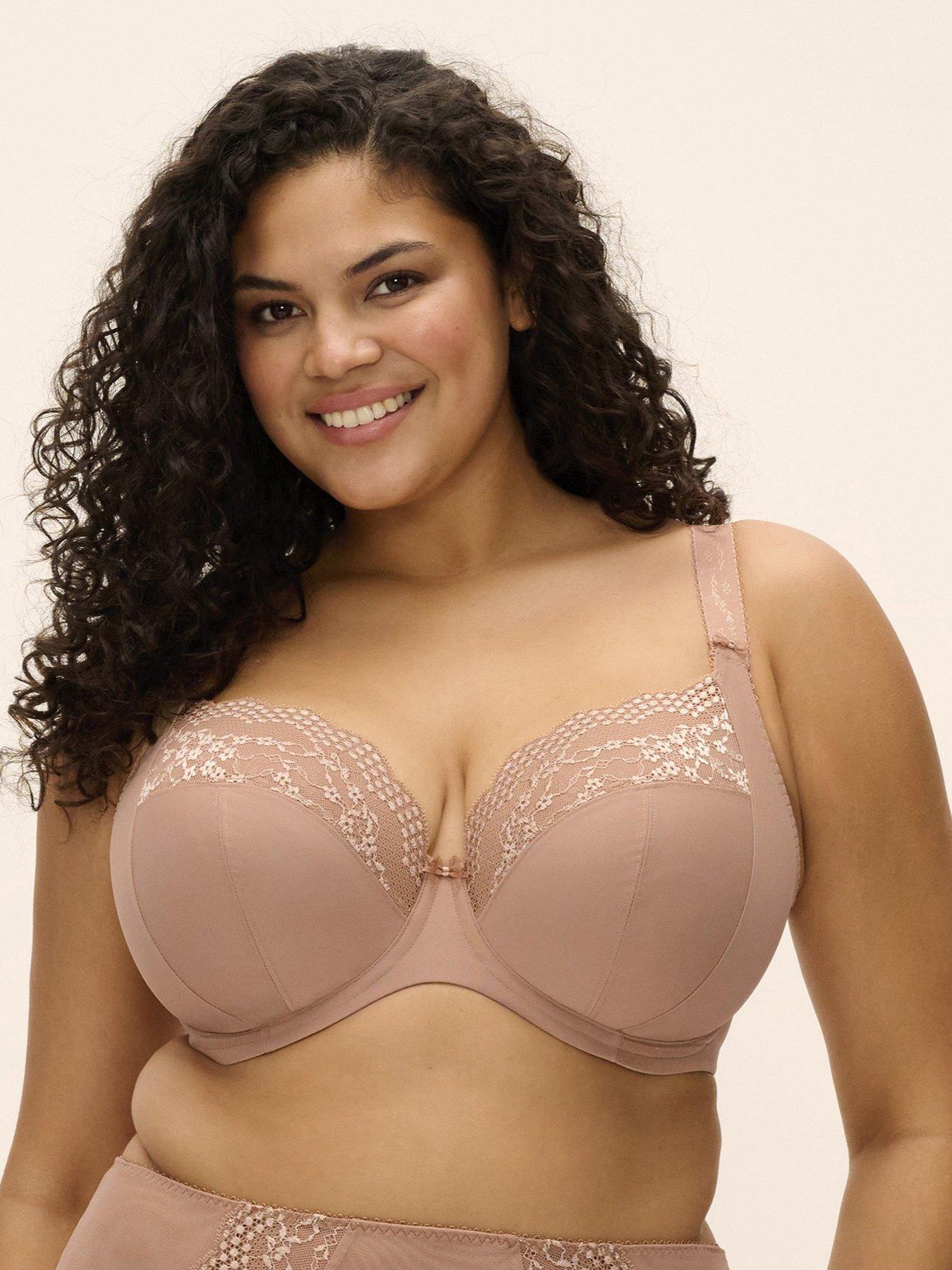 Elomi Elomi Lucie Underwire Plunge Bra - Stretch - Mocha