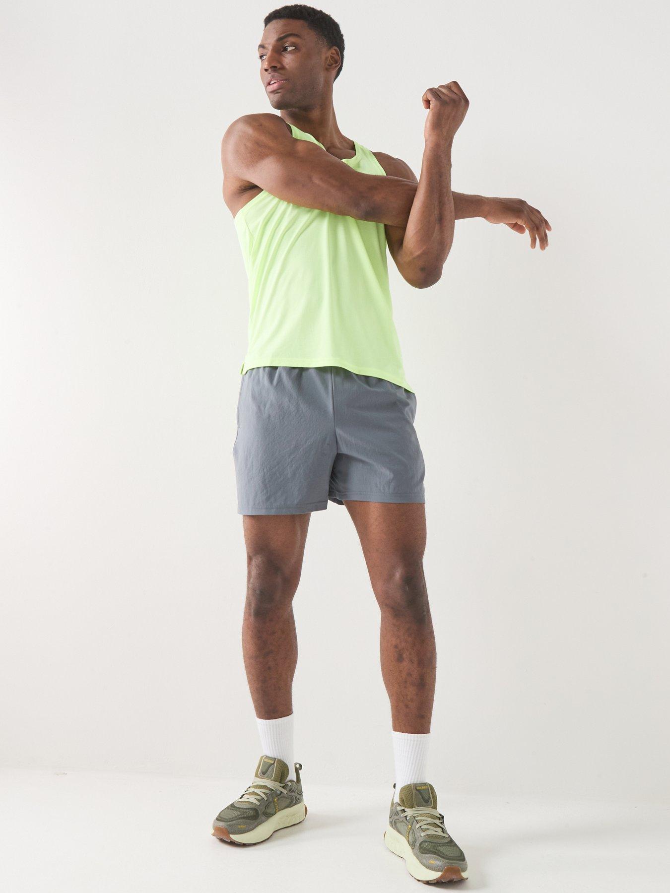 Image 5 of 5 of New Balance Mens Running Sport Essentials Tank - Yellow