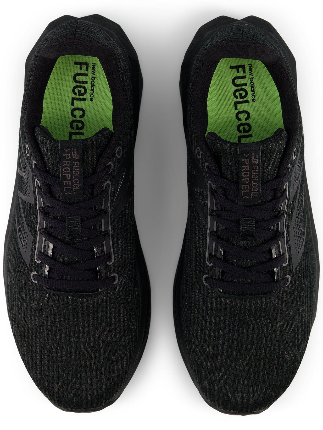  image of new-balance-mens-running-fuelcell-propel-v5-trainers-black