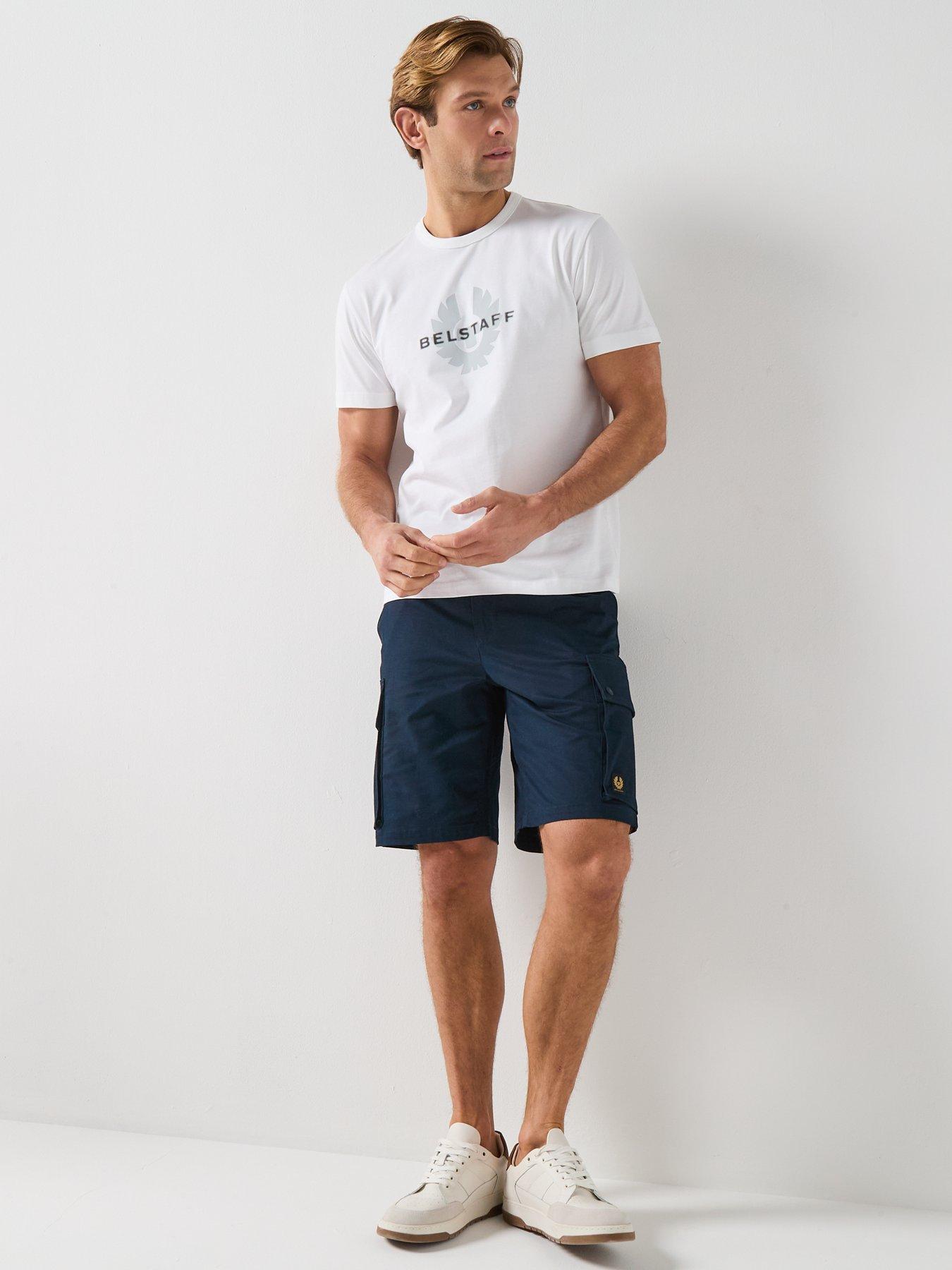  image of belstaff-surface-large-logo-t-shirt-white