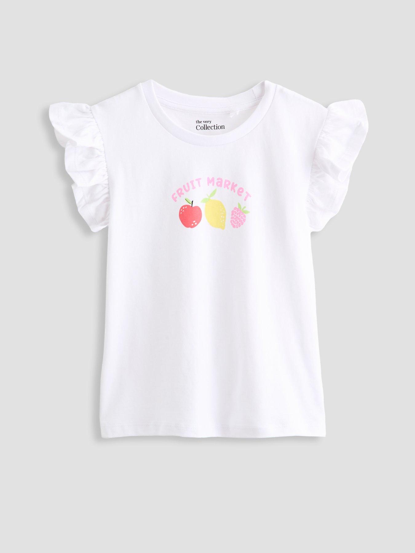 Image 5 of 5 of The Very Collection Girls 4 Pack Vests - Multi