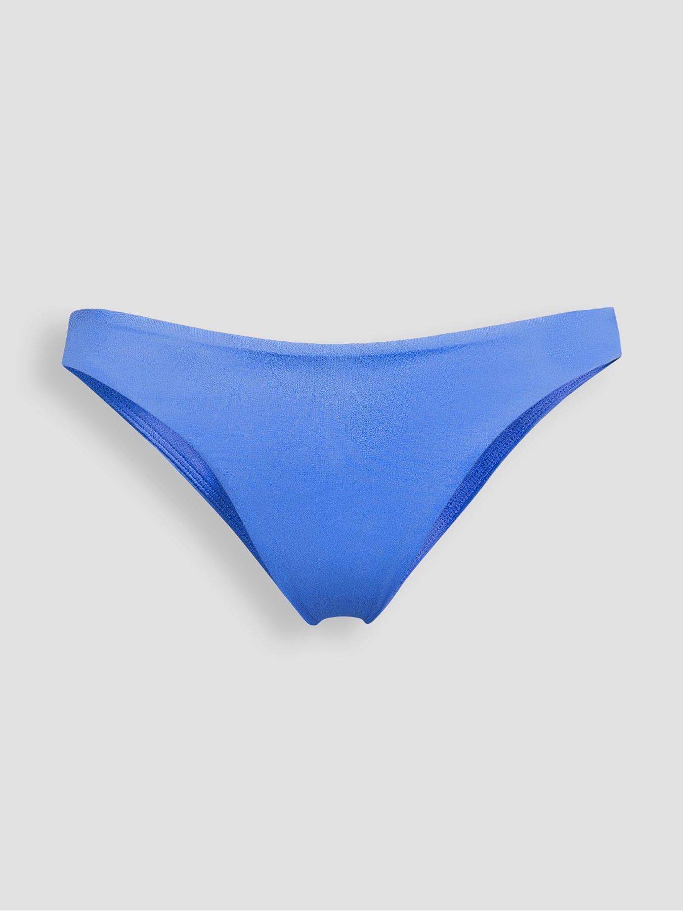 Image 7 of 7 of Nike Womens String Bikini Bottom - Blue