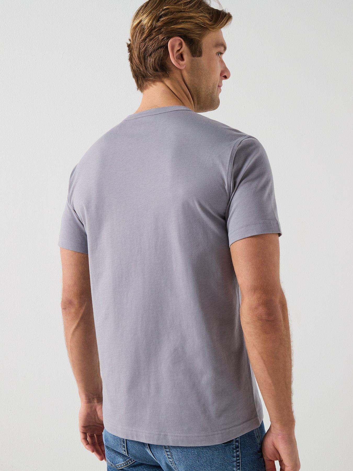  image of belstaff-left-chest-patch-logo-regular-fit-t-shirt-light-blue