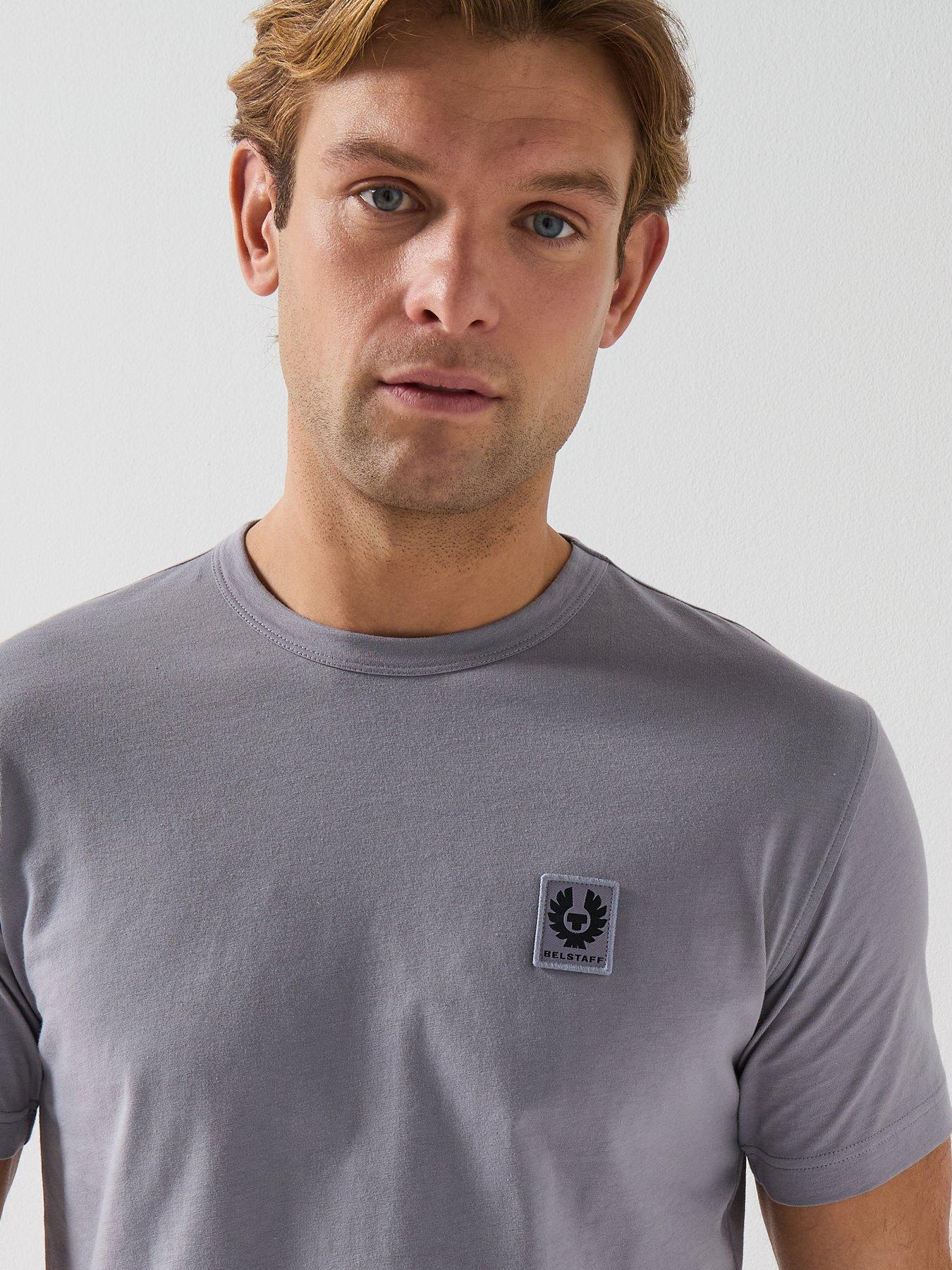  image of belstaff-left-chest-patch-logo-regular-fit-t-shirt-light-blue