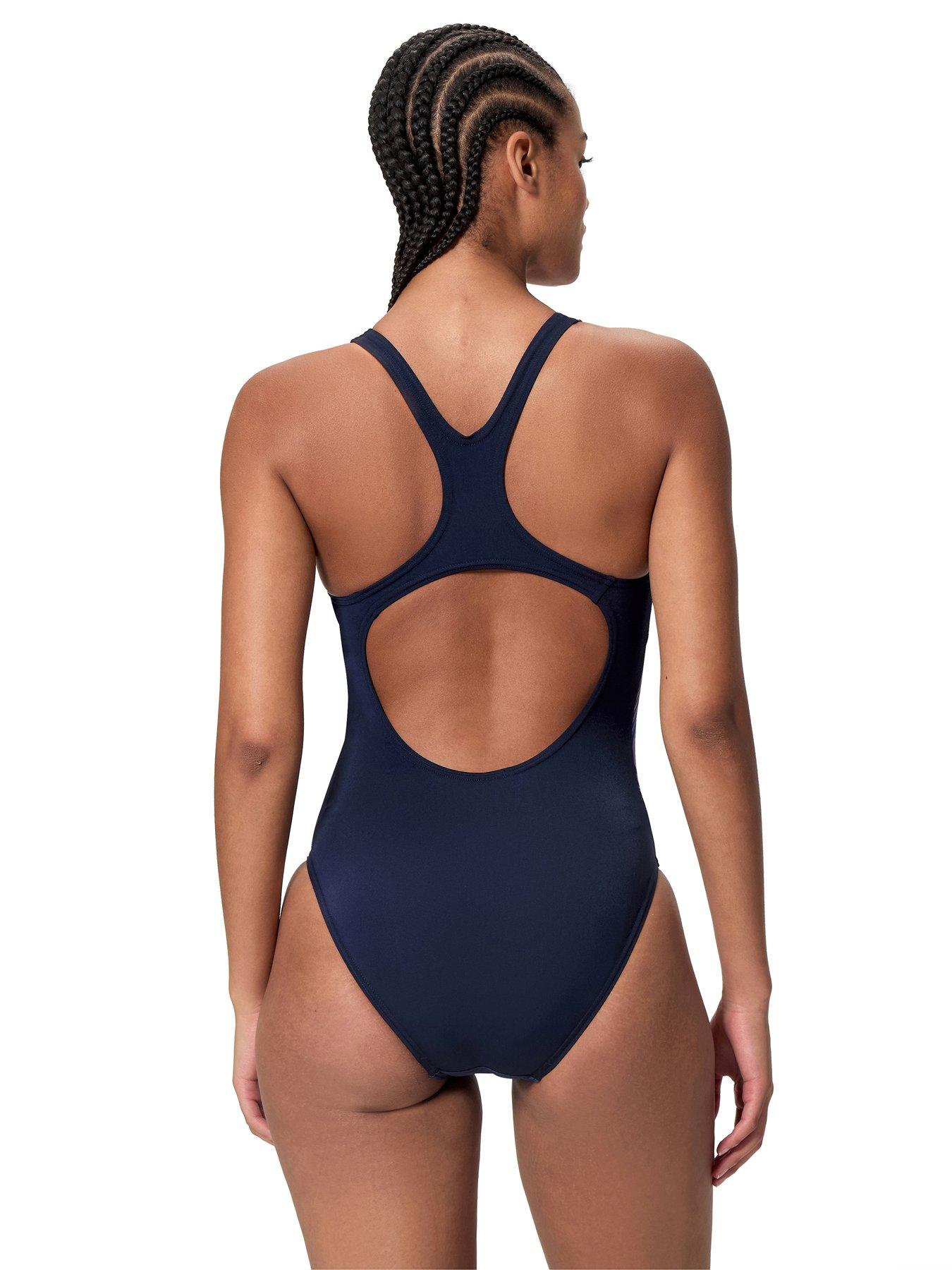 Image 2 of 5 of Speedo Womens Print Medalist One Piece - Blue